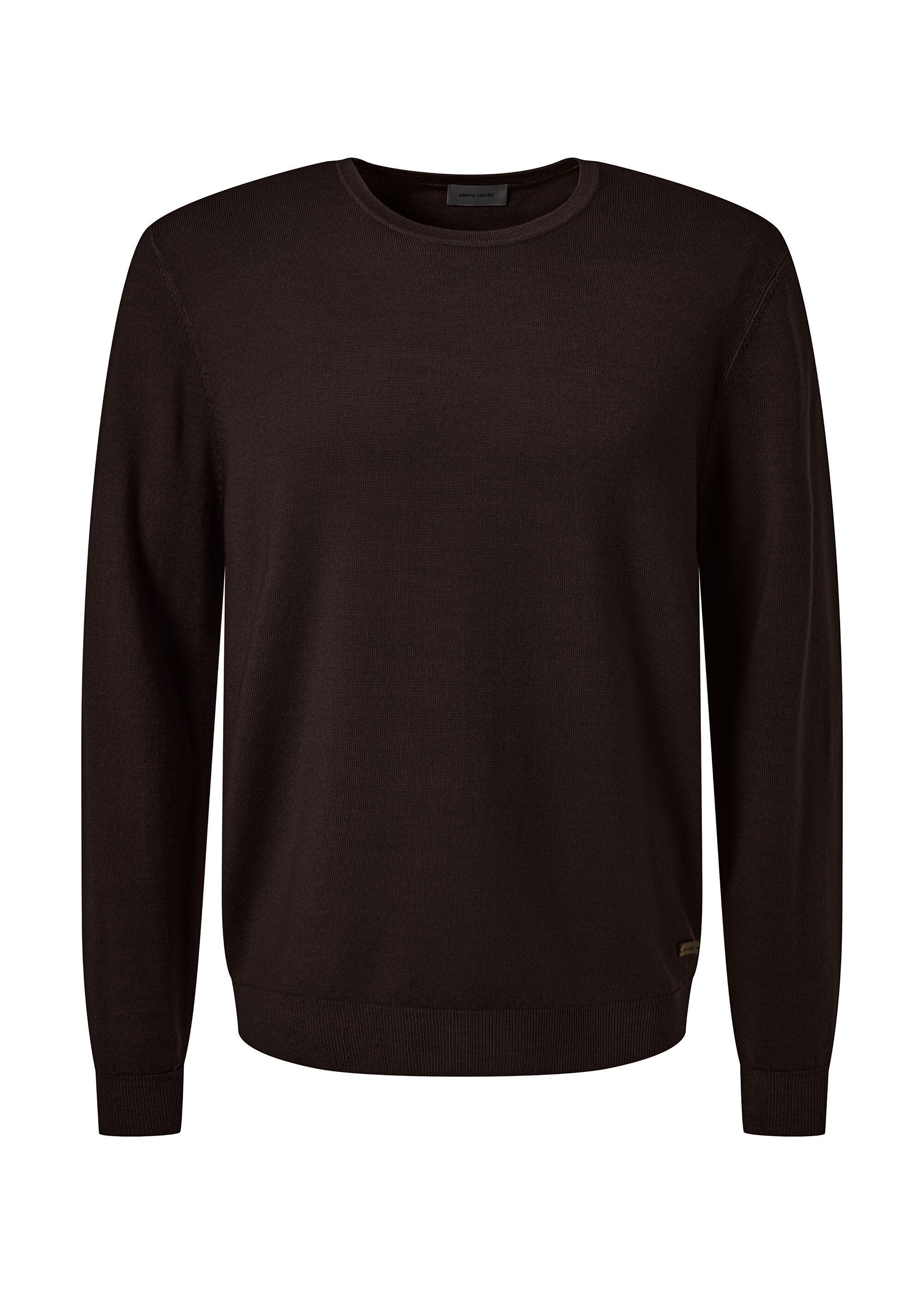 Pierre Cardin Rundhalspullover mit Rundhalsausschnitt günstig online kaufen