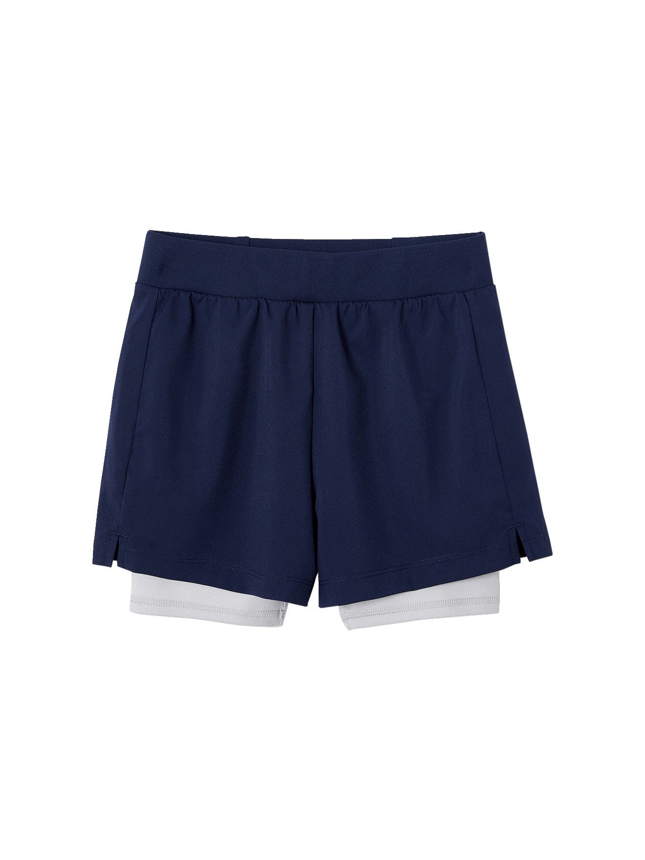 Shorts Mädchen 2-in-1 Sport-Shorts