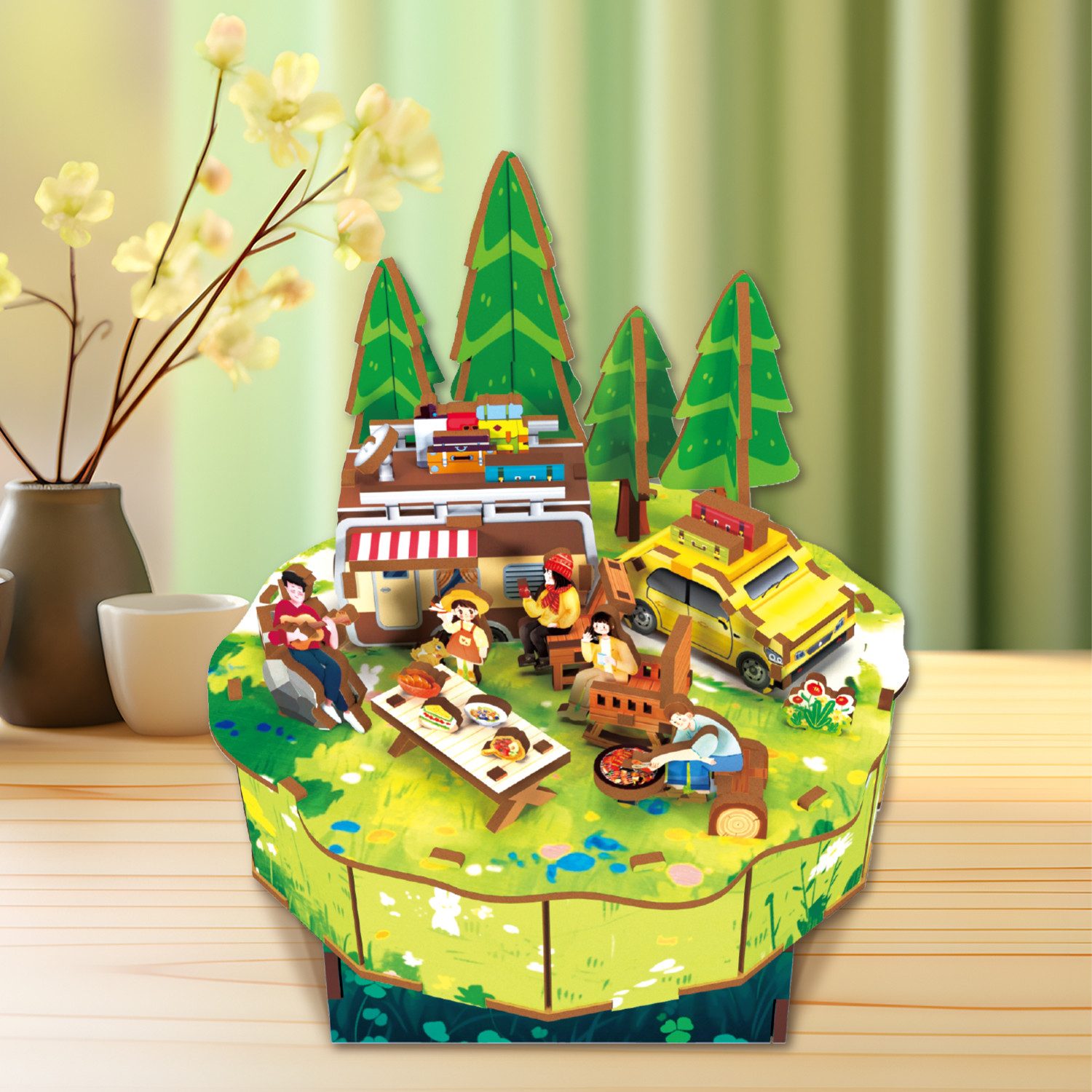 Esun Spieluhr 3D Puzzle Holz Musikbox günstig online kaufen