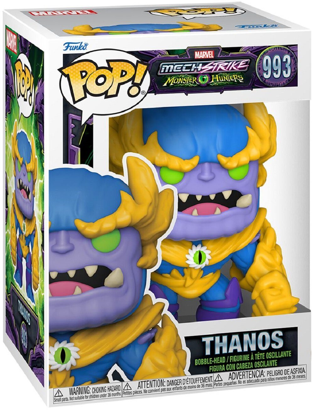 - Actionfigur Monster #993 Thanos POP! Funko Hunters Marvel: Funko