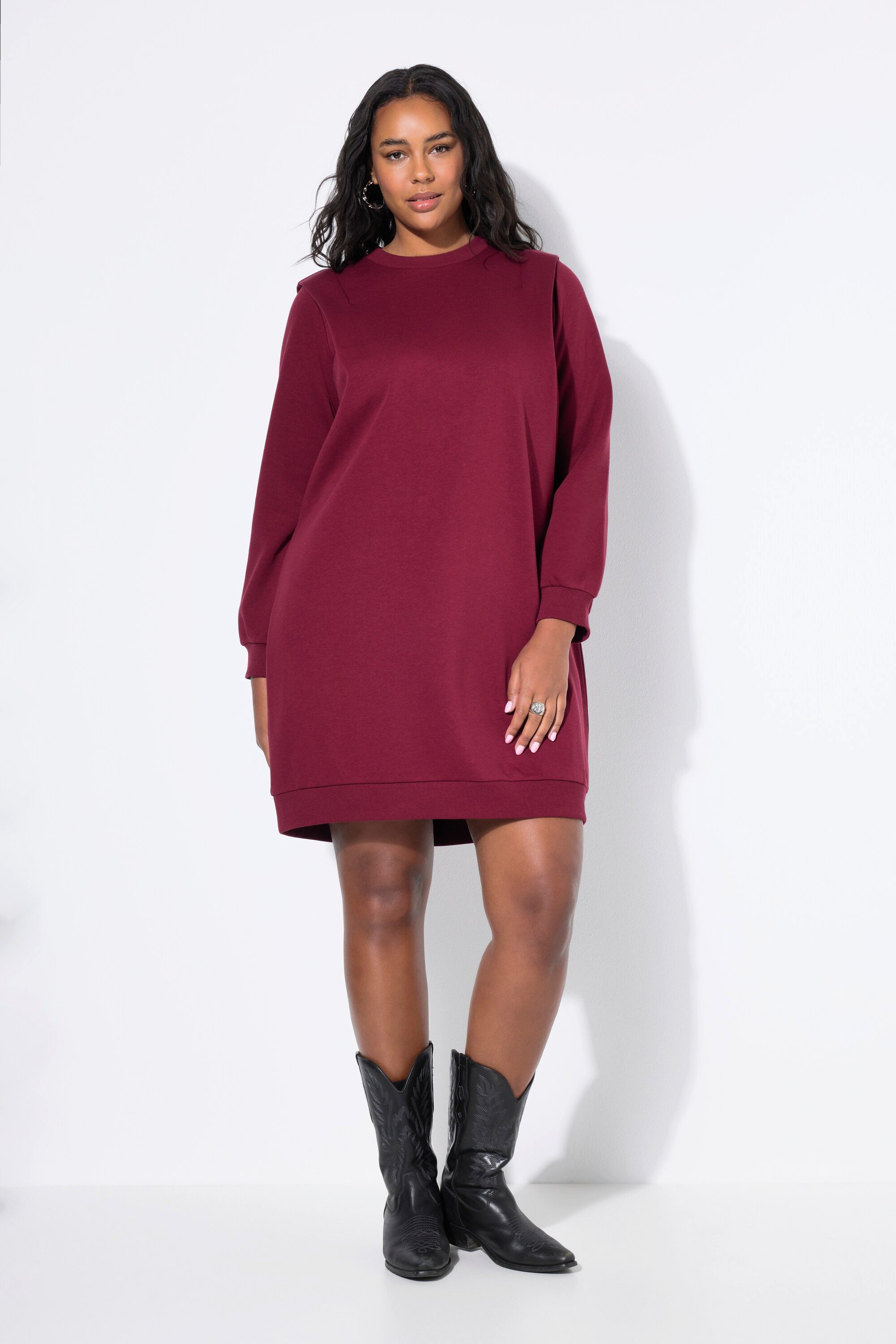 Studio Untold Jerseykleid Sweatkleid oversized betonte Schultern günstig online kaufen