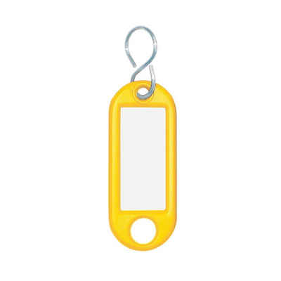 WEDO Whiteboard Marker WEDO Schlüsselanhänger S-Haken, gelb, Inhalt: Kleinpackung
