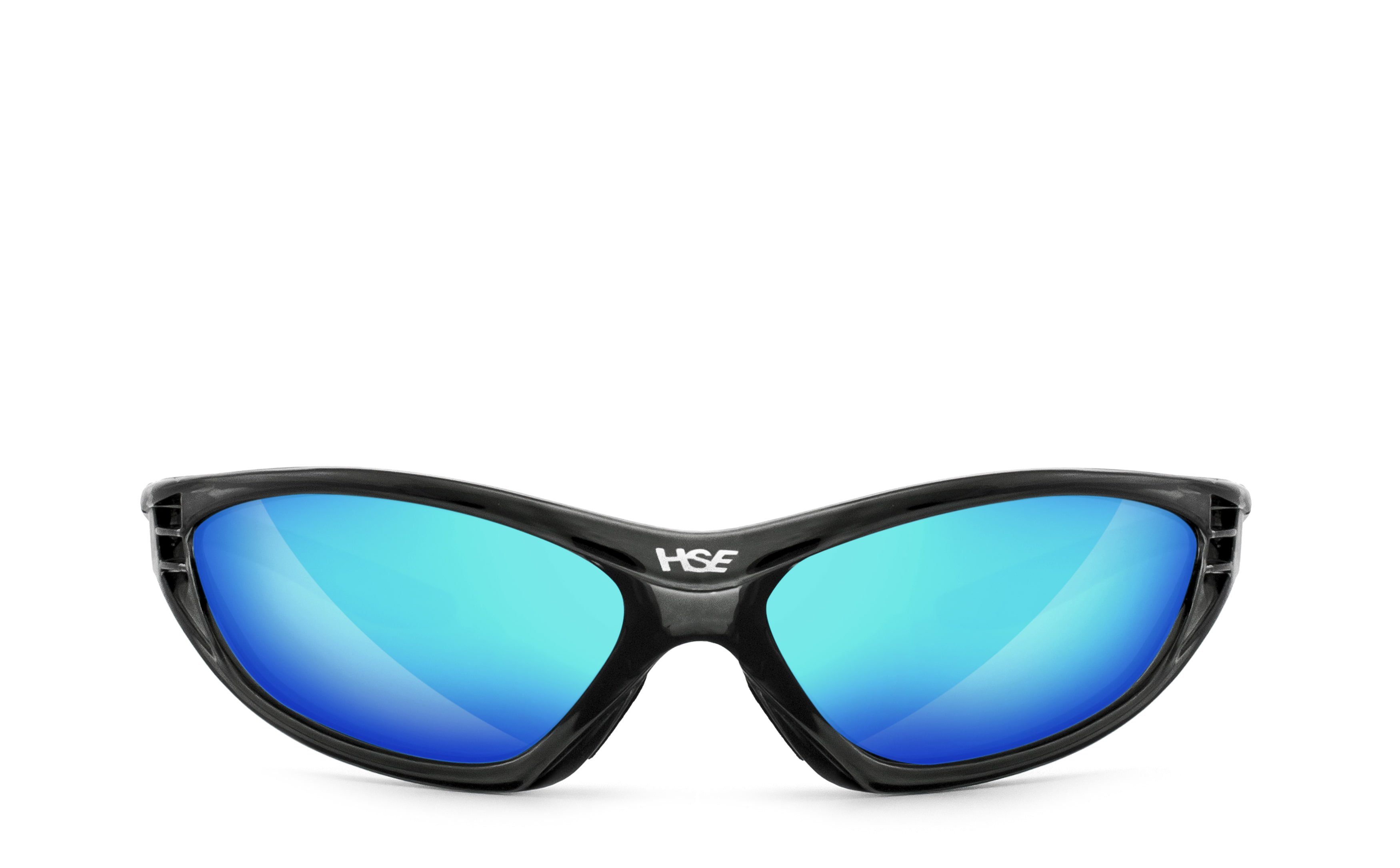 HSE - SportEyes Sportbrille SPEED MASTER 2, Steinschlagbeständig durch Kunststoff-Sicherheitsglas