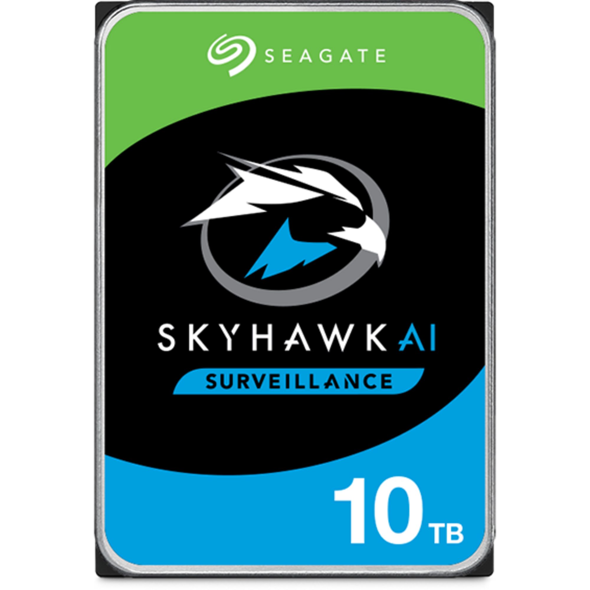 Seagate Seagate SkyHawk AI 10 TB, Festplatte, (SATA 6 Gb/s, 3,5) interne HDD-Festplatte (10.000) 3,5""