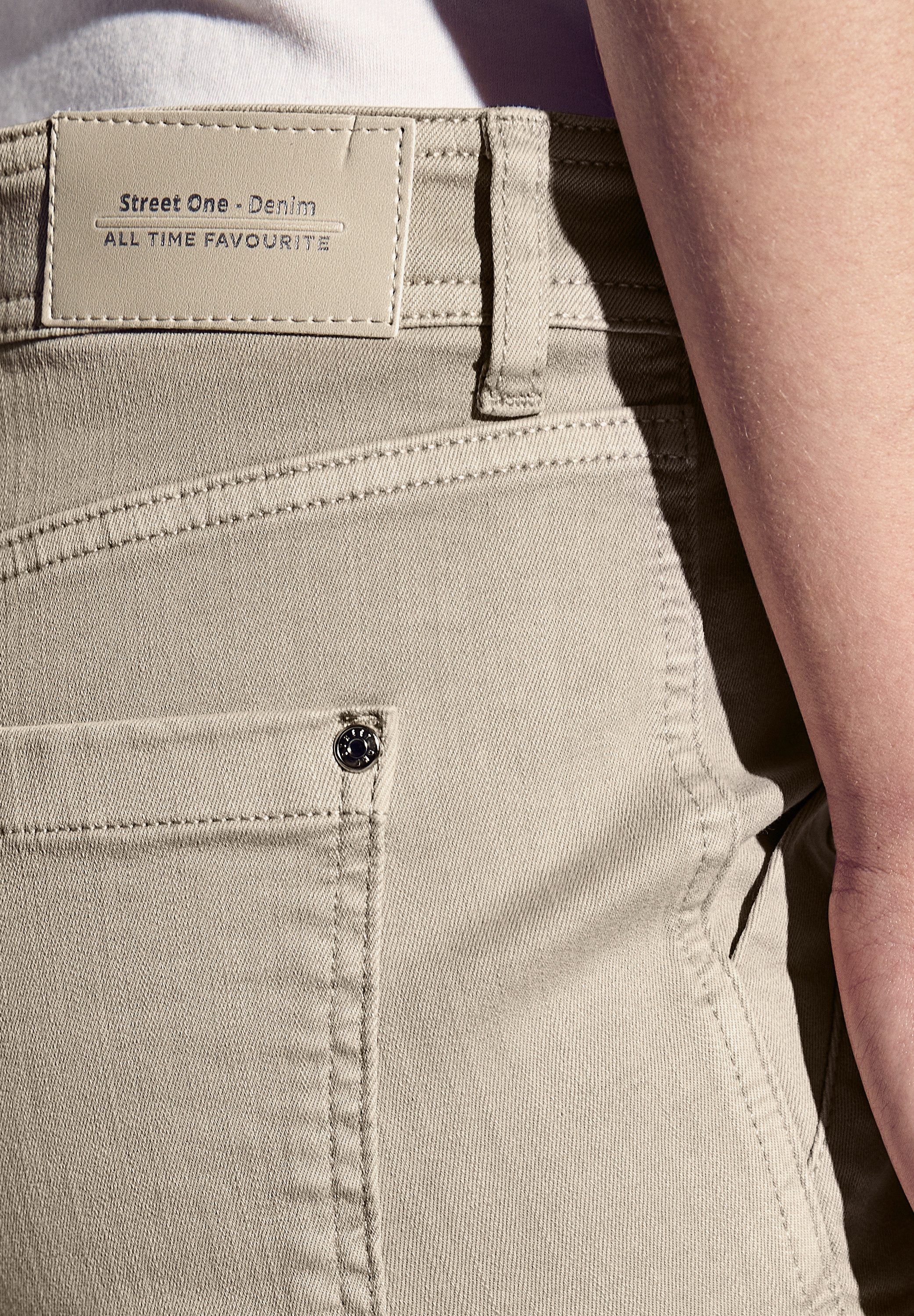 STREET ONE Cargojeans mit Stretch