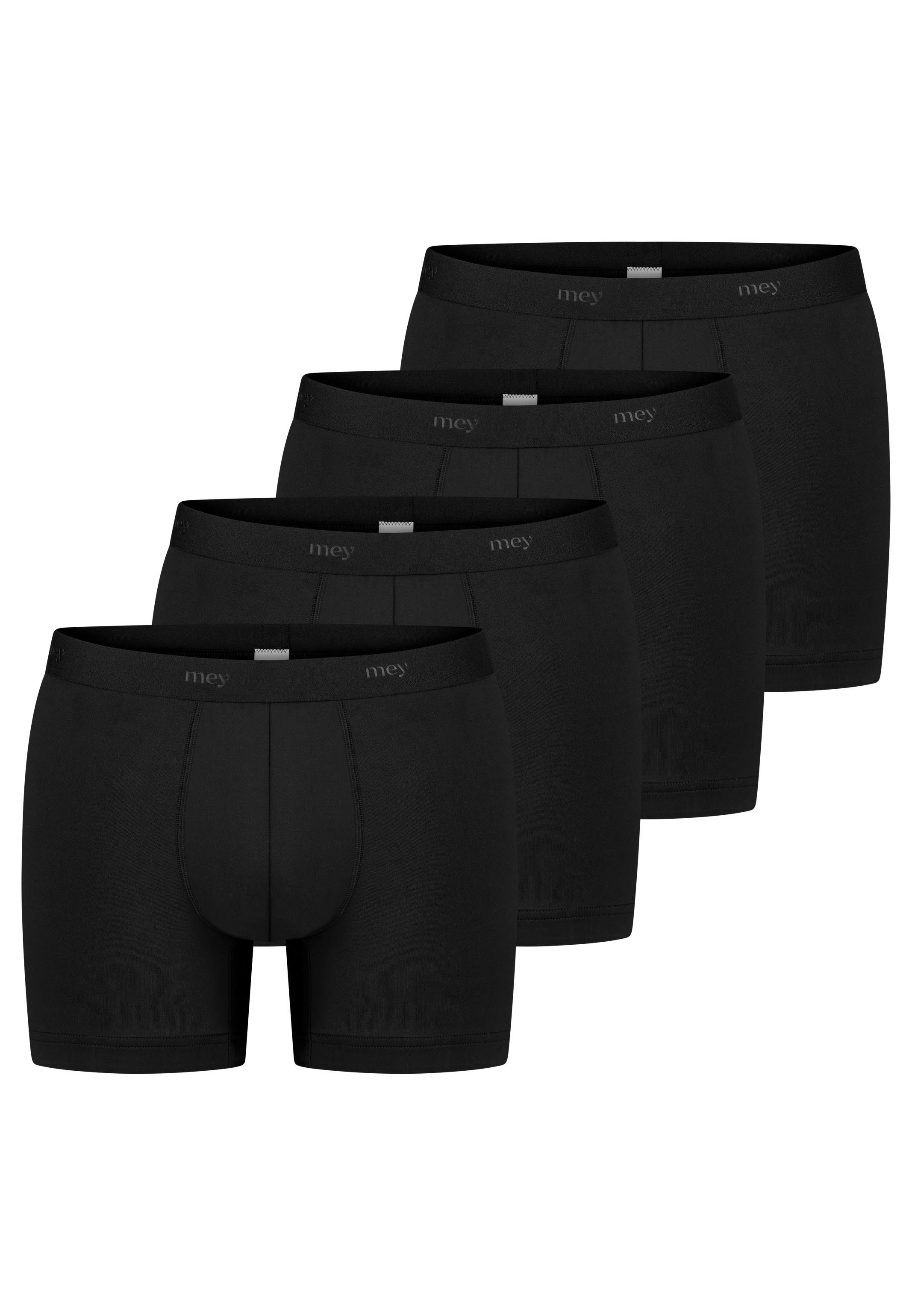 Mey Retro Boxer 4er Pack Cool (Spar-Set, 4-St) Retro Short / Pant - ohne Eingriff - Atmungsaktiv