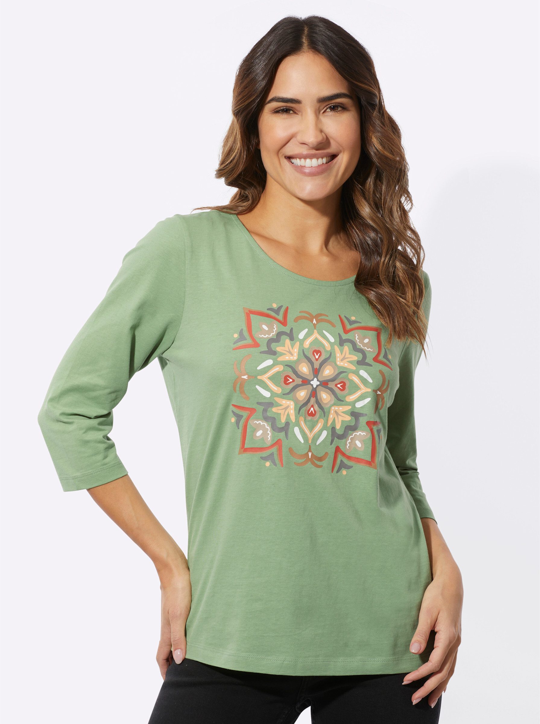 Sieh an! T-Shirt 3/4-Arm-Shirt günstig online kaufen