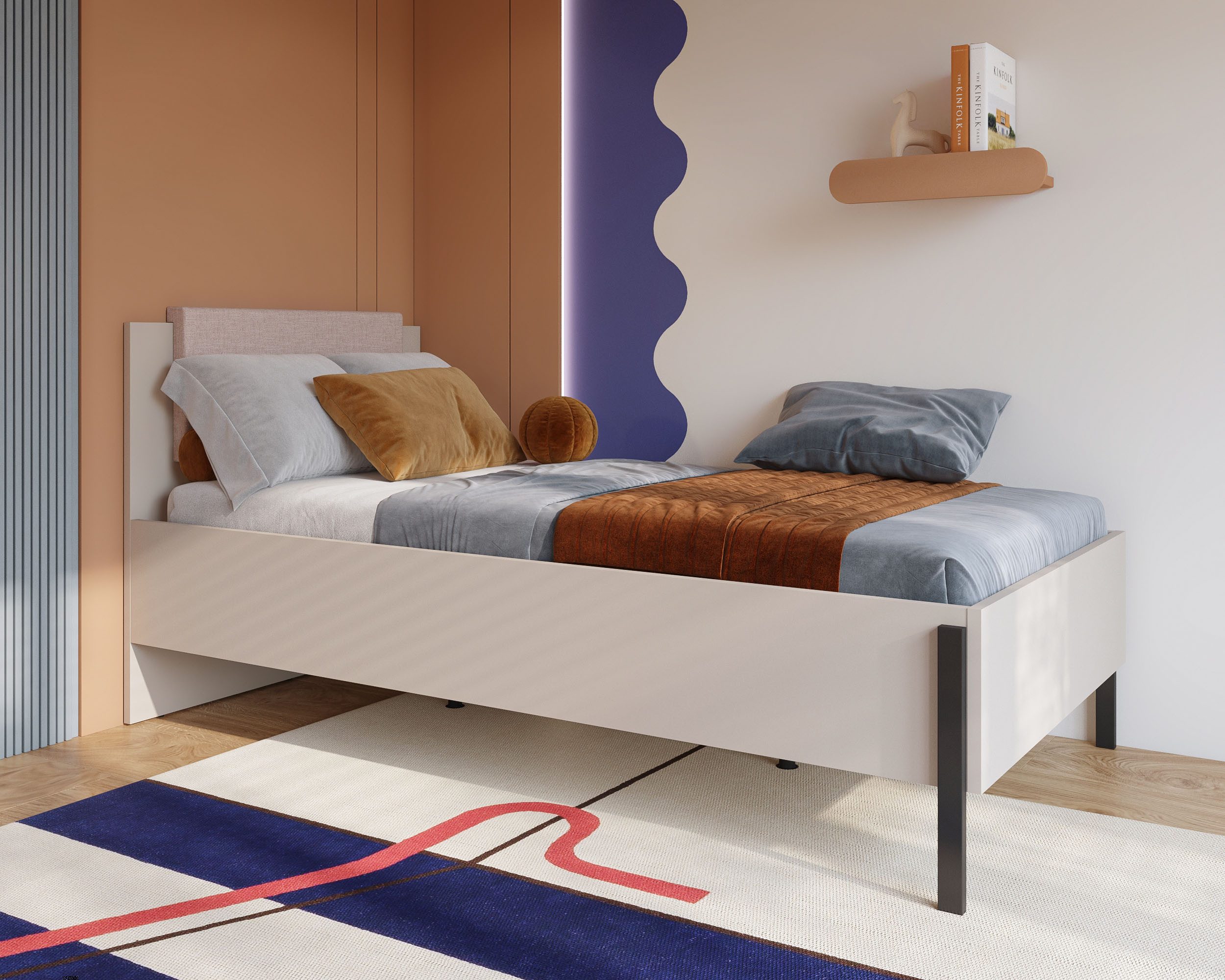 Home affaire Bett Jukon, mit gepolstertem günstig online kaufen