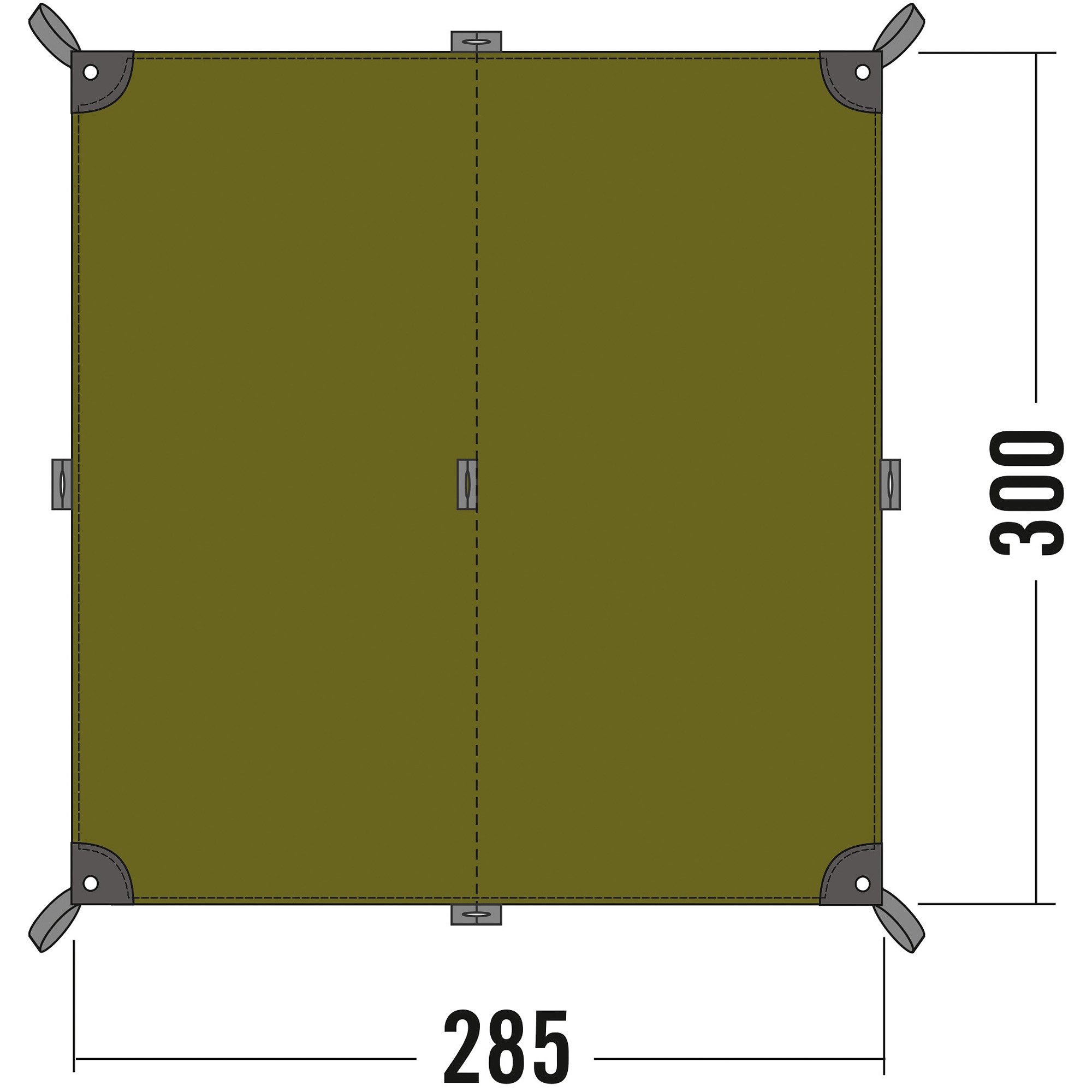 TATONKA® Sonnensegel Tarp 2 Tarp