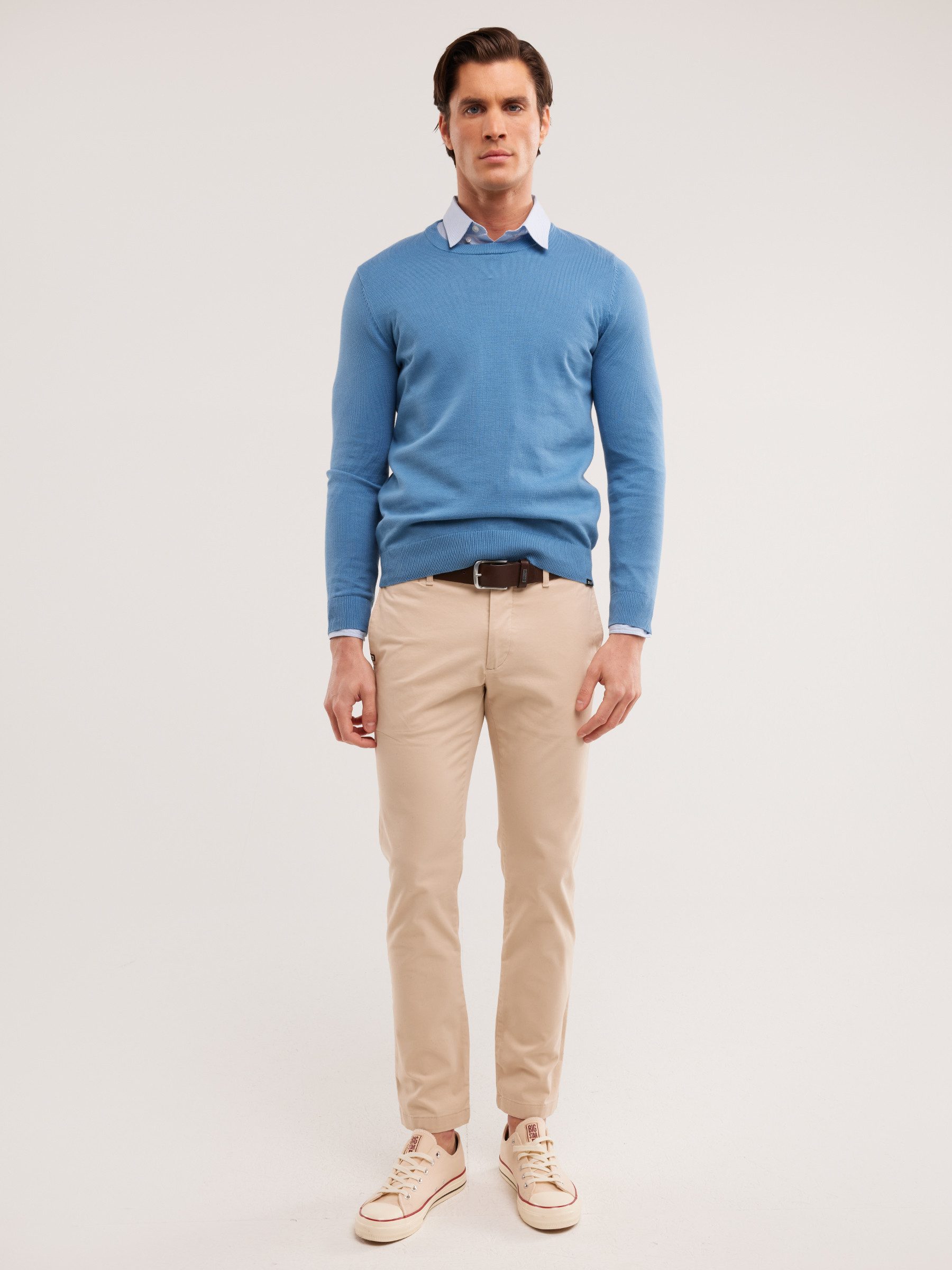 BIG STAR Strickpullover BASILIAN