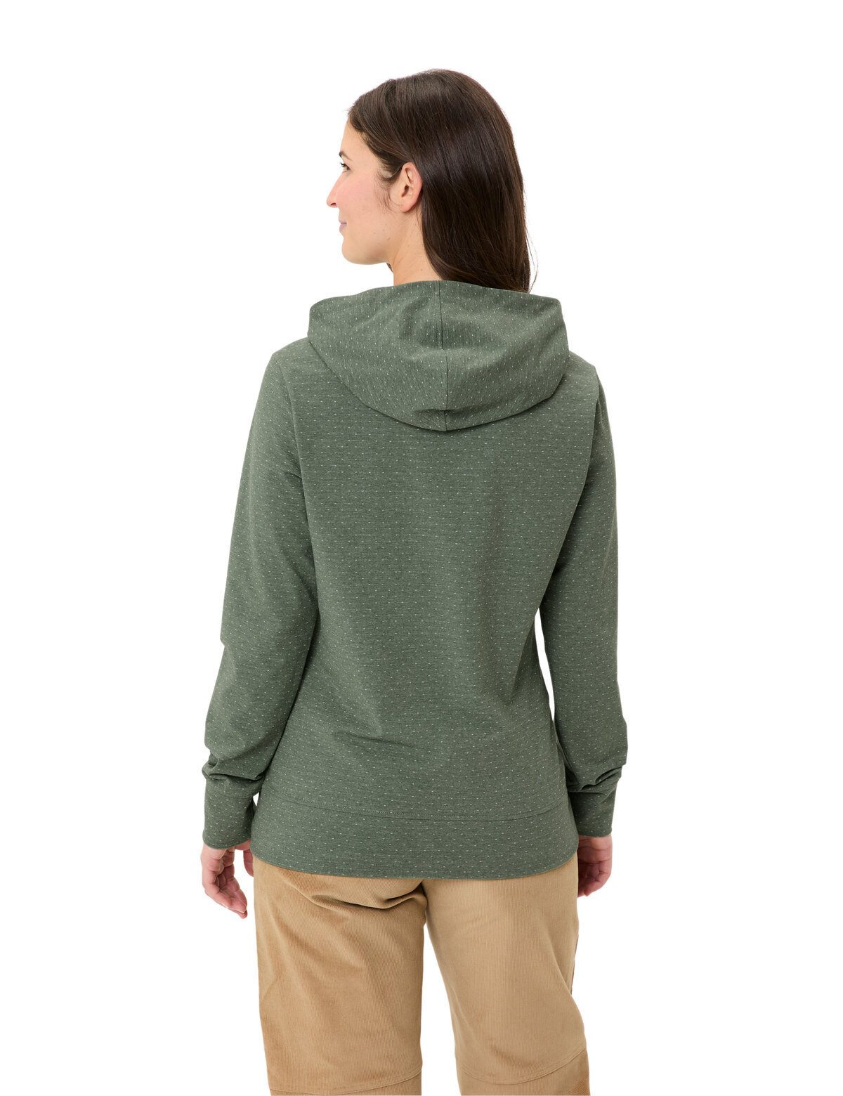 VAUDE Rundhalspullover Women's Tuenno Pullover (1-tlg) Kapuzenpullover für den modernen Alltag