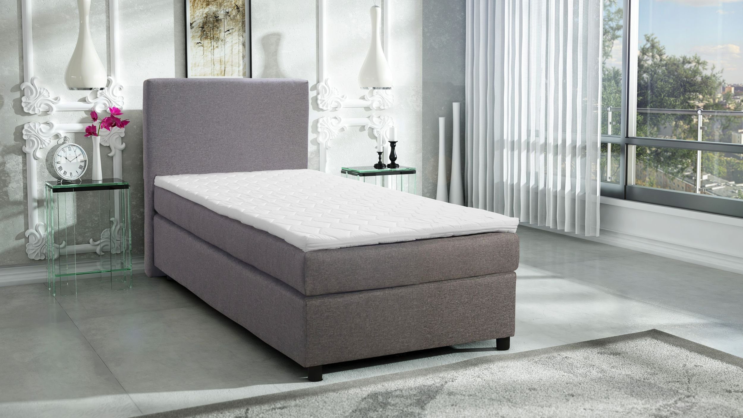 Küchen-Preisbombe Boxspringbett Paxos I Hotelbett 90x200 günstig online kaufen