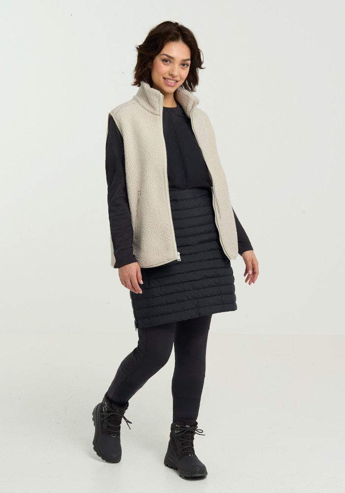 Jack Wolfskin A-Linien-Rock ICEGUARD SKIRT W Winterrock, warm, winddicht und wasserabweisend