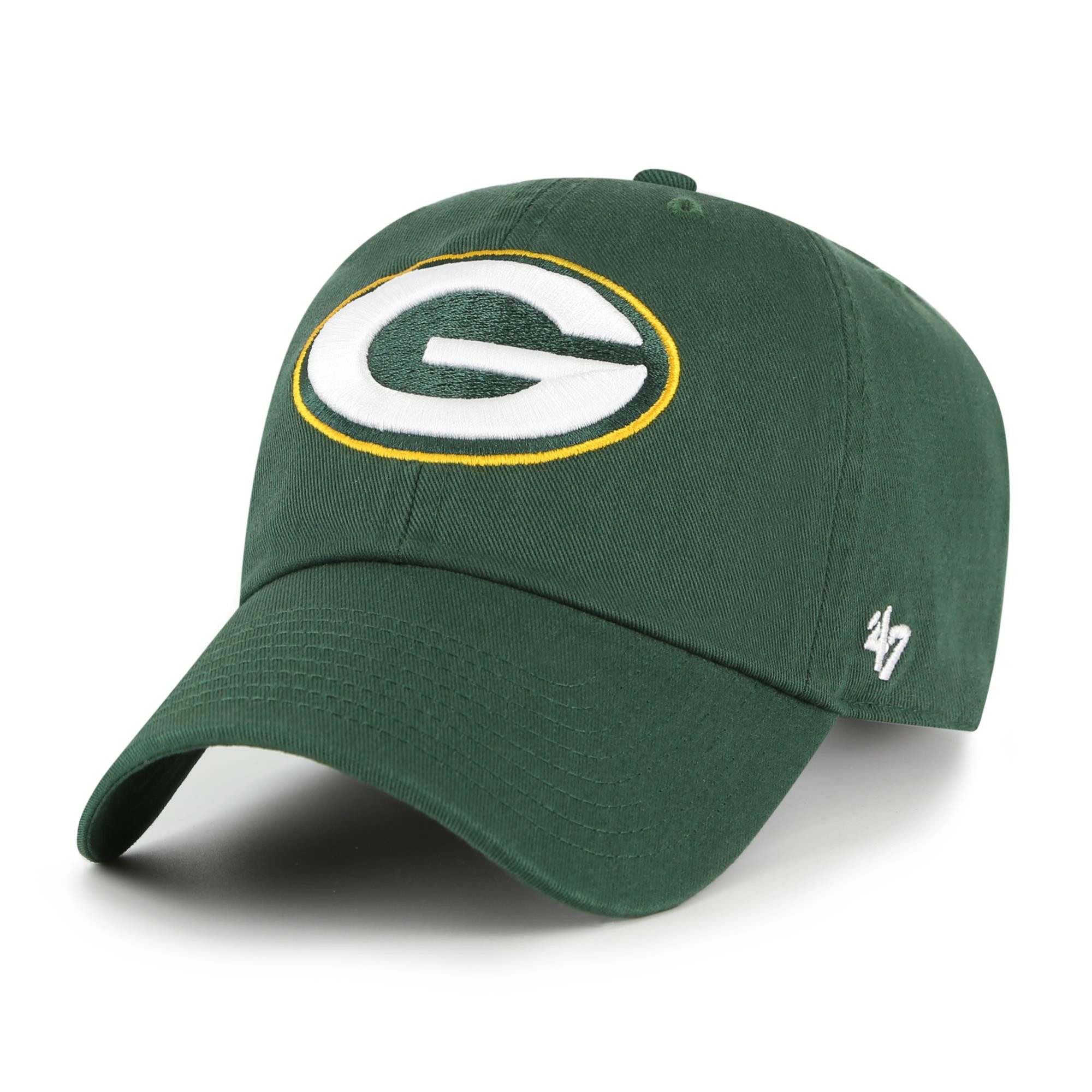 Baseball Cap '47 Brand NFL Cap Green Bay Packers '47 CLEAN UP Dark Green