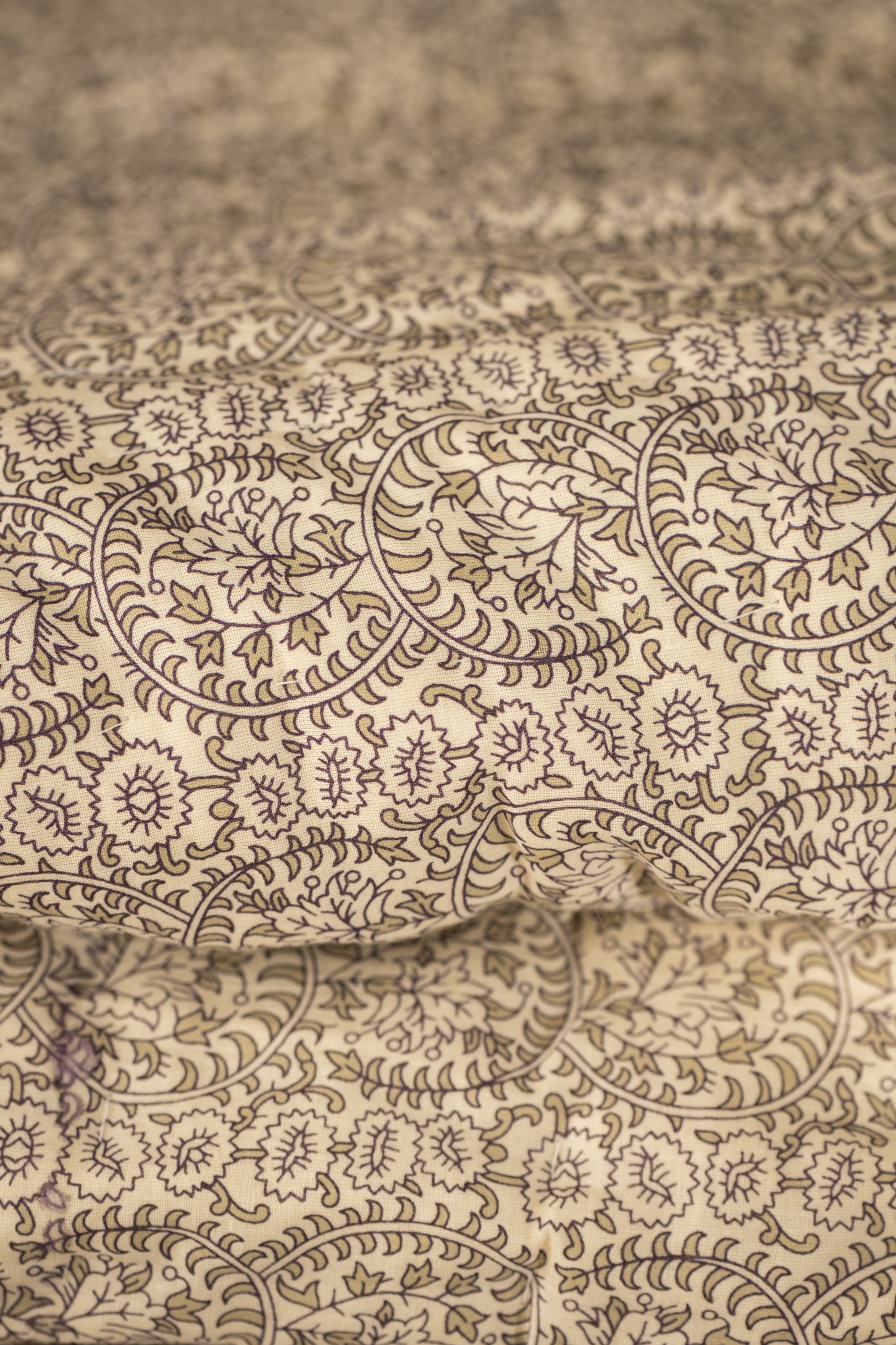 Ib Laursen Tagesdecke Laursen - Decke Quilt Tagesdecke Überwurf 170x130cm Muster Beige