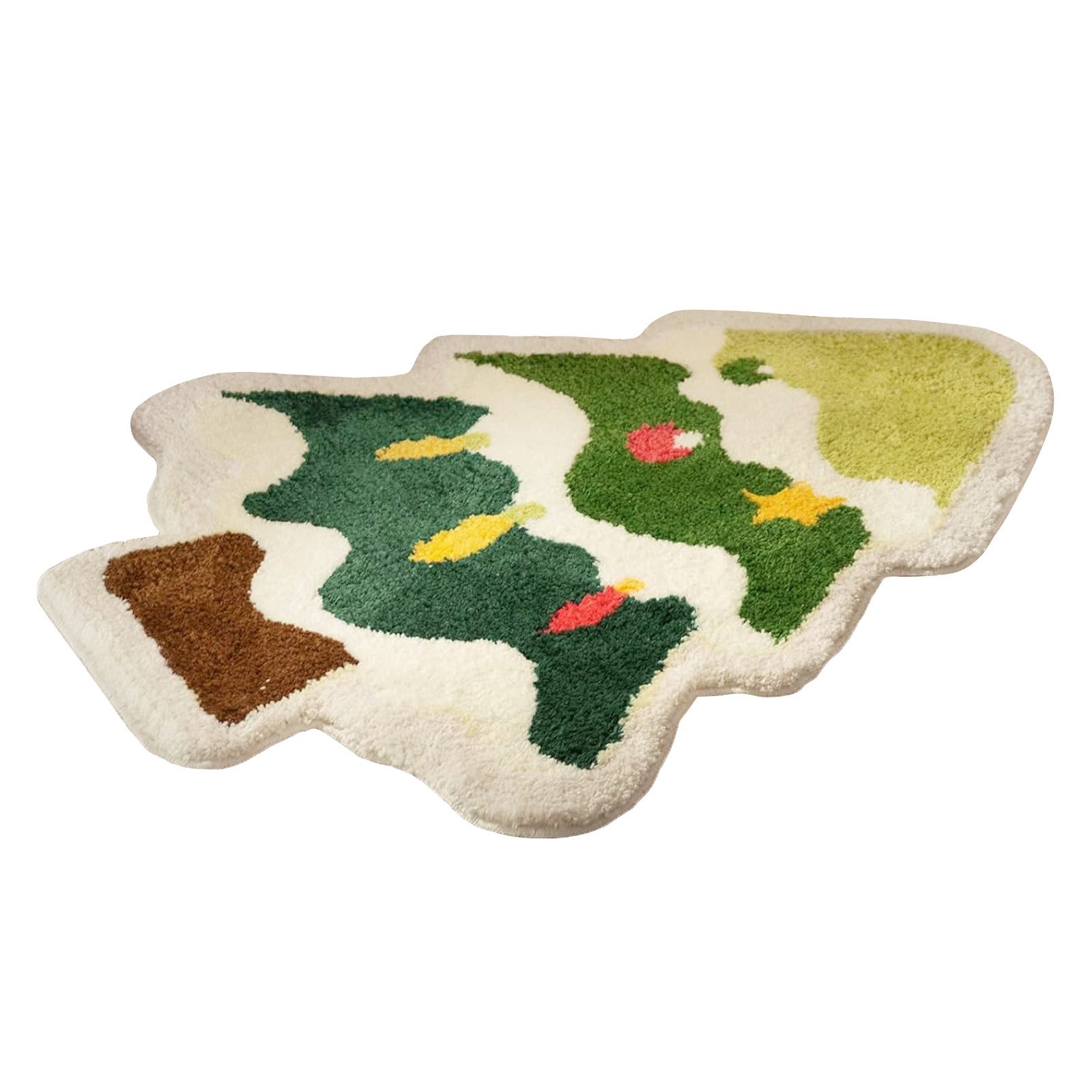 BTTO TEPP Kinderteppich Weihnachtsteppich Kaschmir Geformte Teppich Fußmatt günstig online kaufen