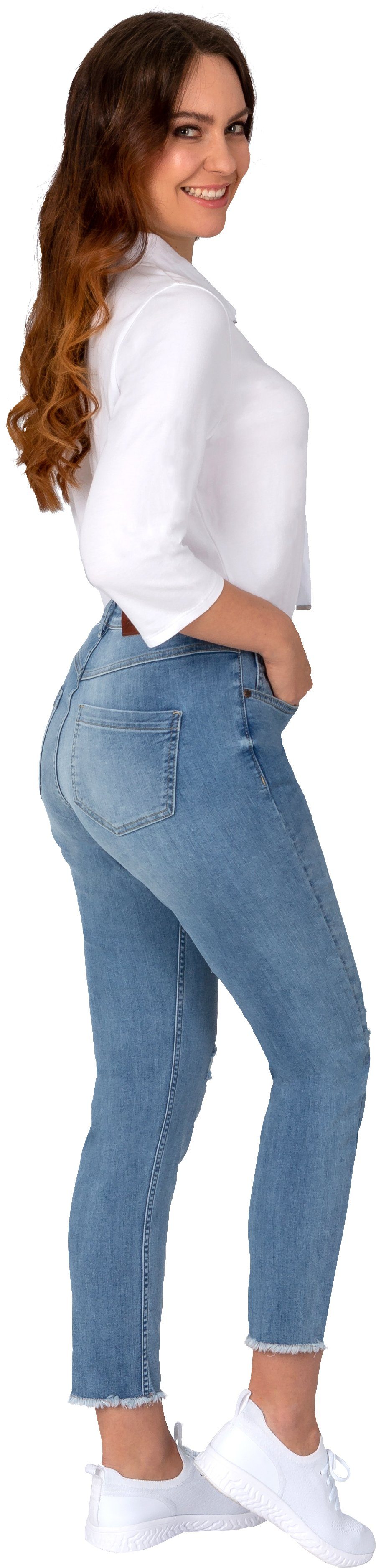 Gio Milano 7/8-Jeans Gio-Liese-1000 verkürzte Skinny günstig online kaufen