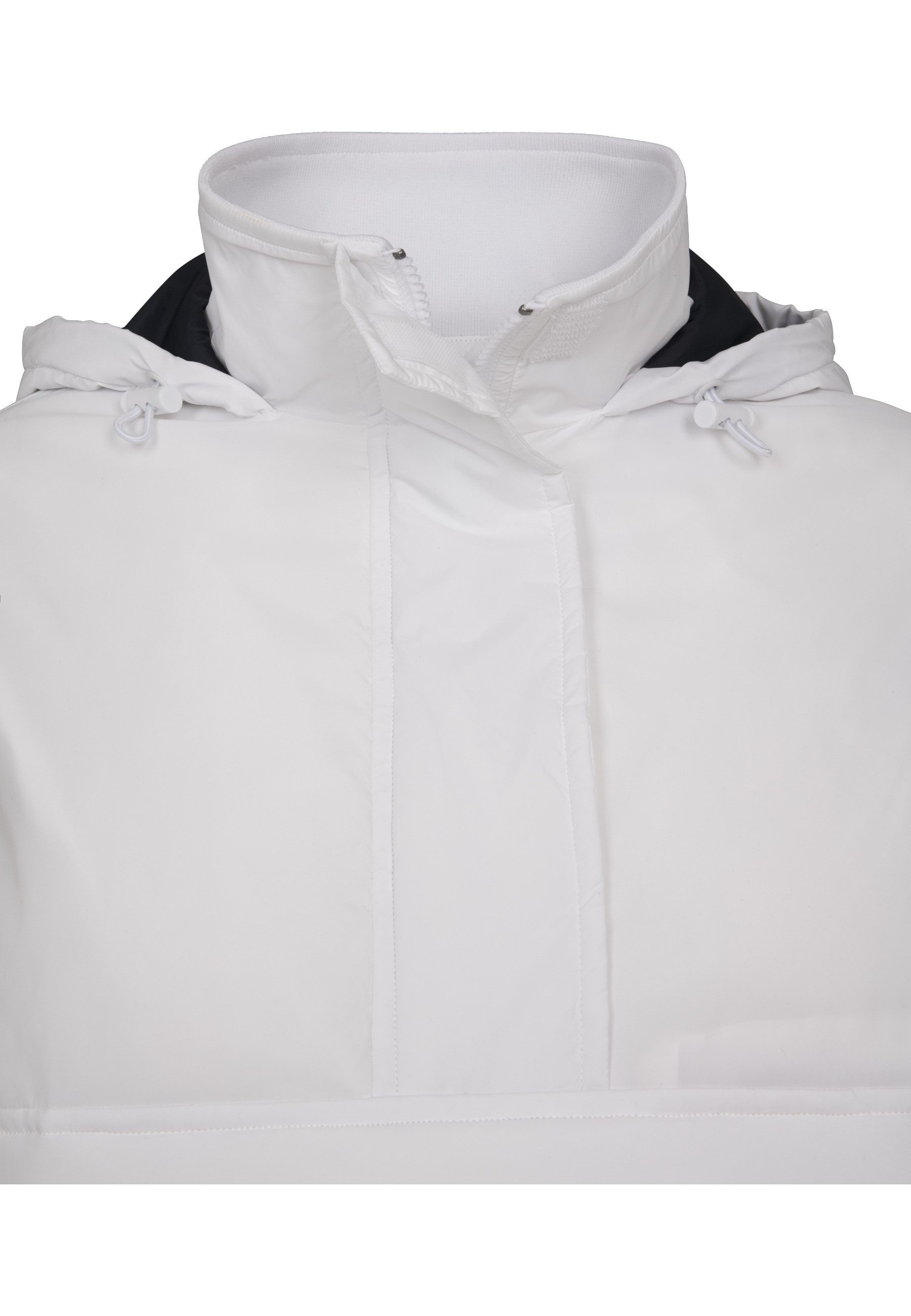 URBAN CLASSICS Allwetterjacke Urban Classics Damen Ladies 3-Tone Padded Pull Over Jacket (1-St)