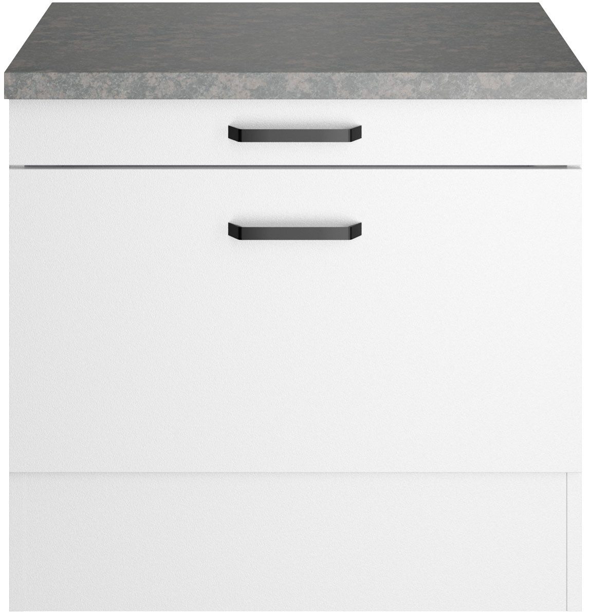 OPTIFIT Unterschrank OPTImulti Breite 60 cm, mit 1 Tablar für Wäschekorb, 1 Auszug