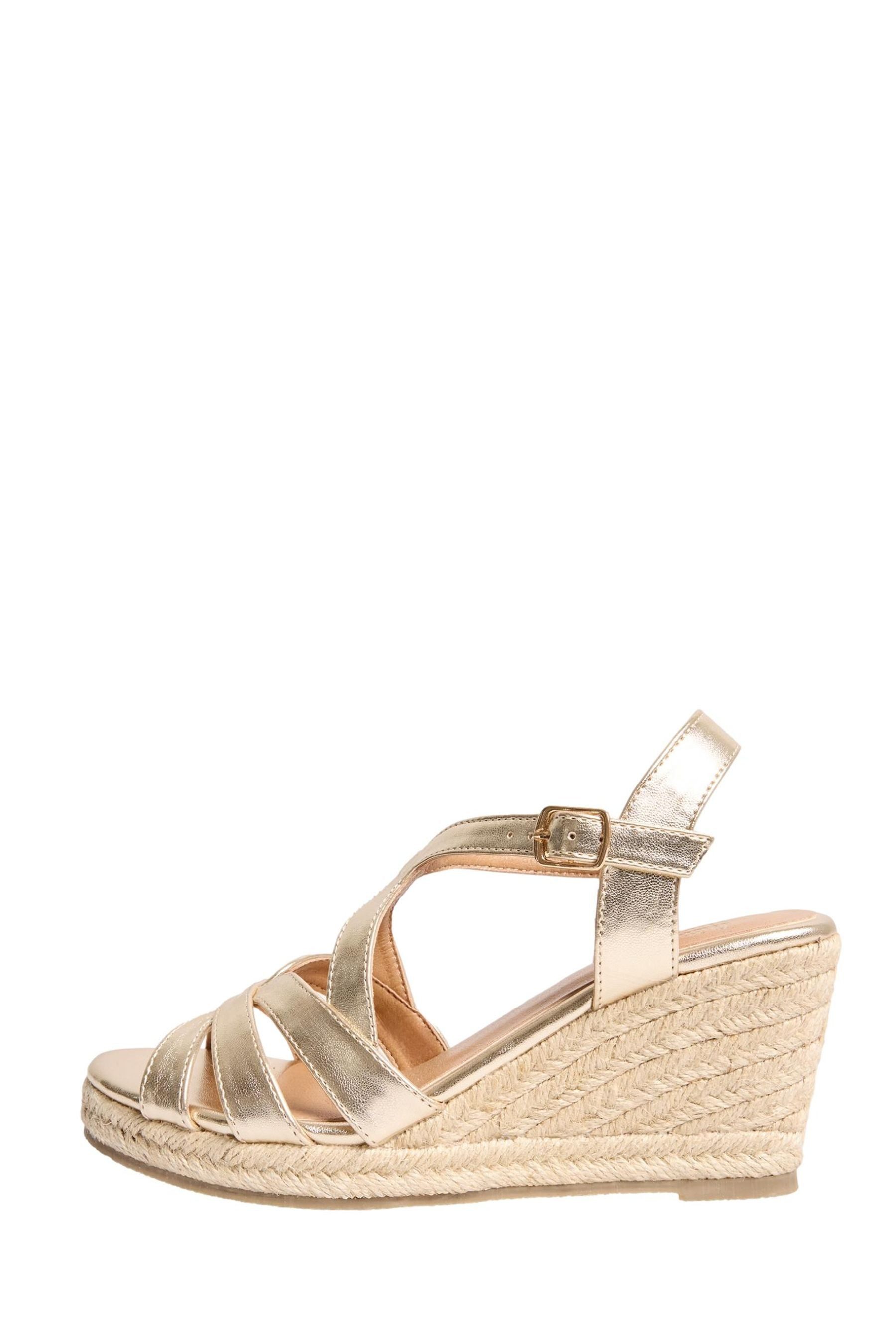 Friends Like These Friends Like These Espadrilles, weite Passform Keilsandalette (1-tlg)