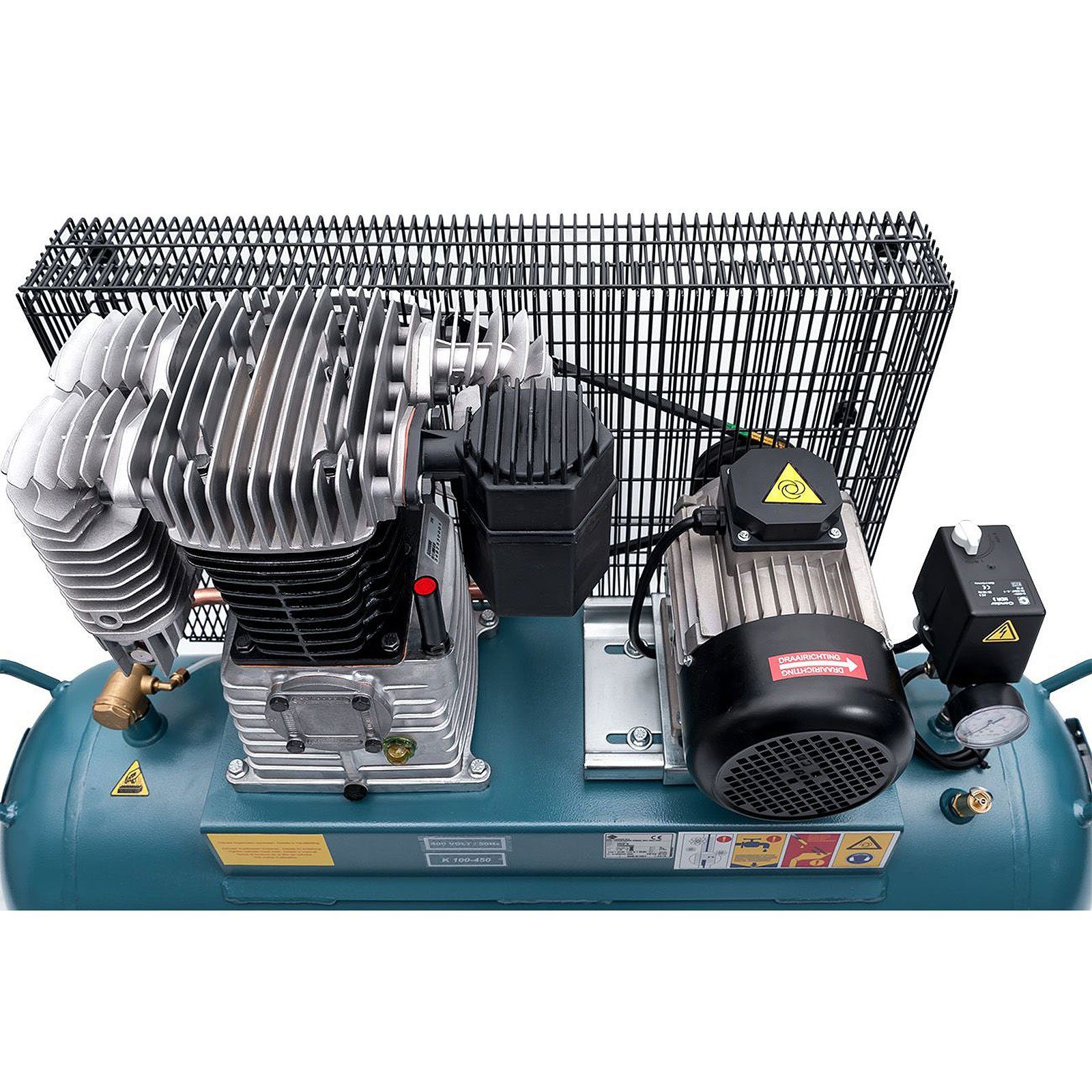 Airpress Kompressor Kompressor 3 14 PS 100 Liter max. 100 K100-450 l, bar bar, Typ 36512-N, 1 15 Stück