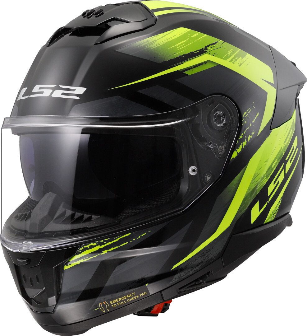 Motorradhelm FF808 Stream II Fury Helm