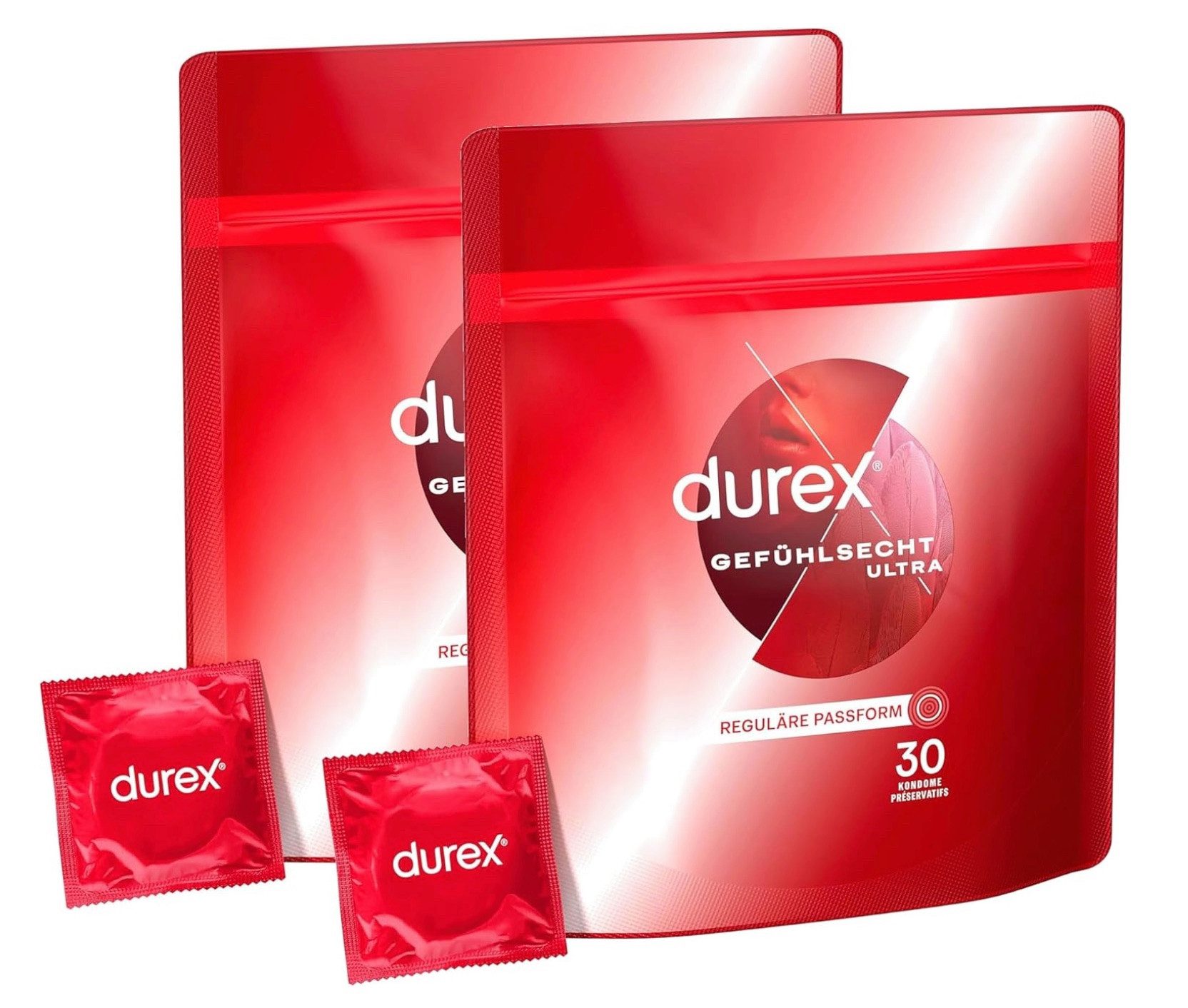 Kondome Gefühlsecht Ultra – 60er Pack (2 x 30 Stück)