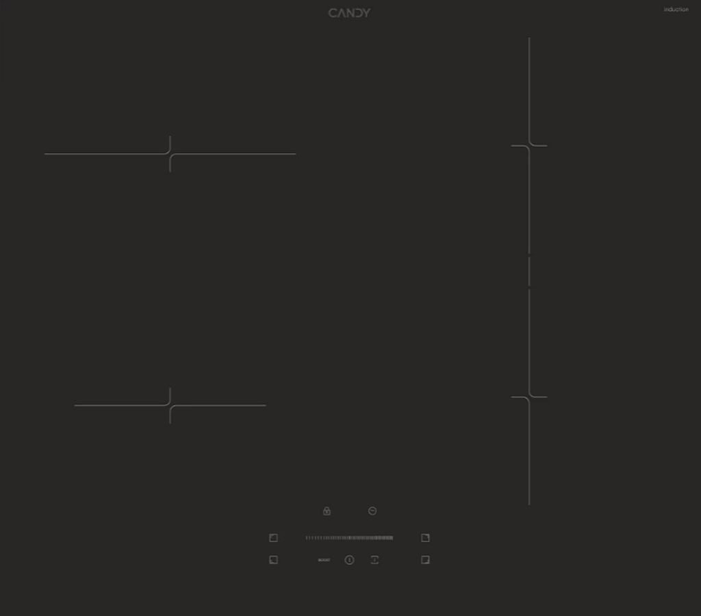 Candy Induktions-Kochfeld CTP64SC/E1