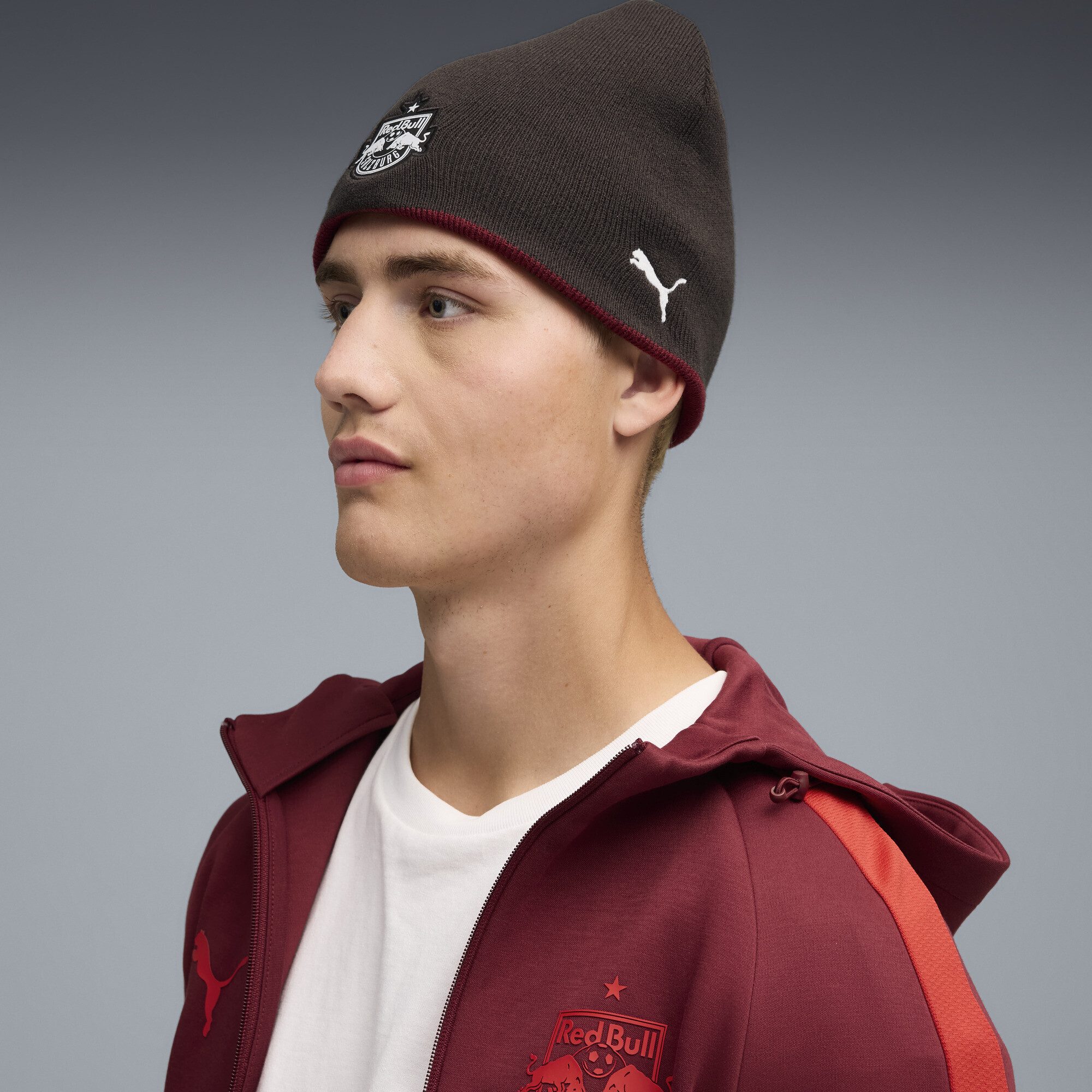 PUMA Beanie FC Red Bull Salzburg Wendbare Beanie Erwachsene