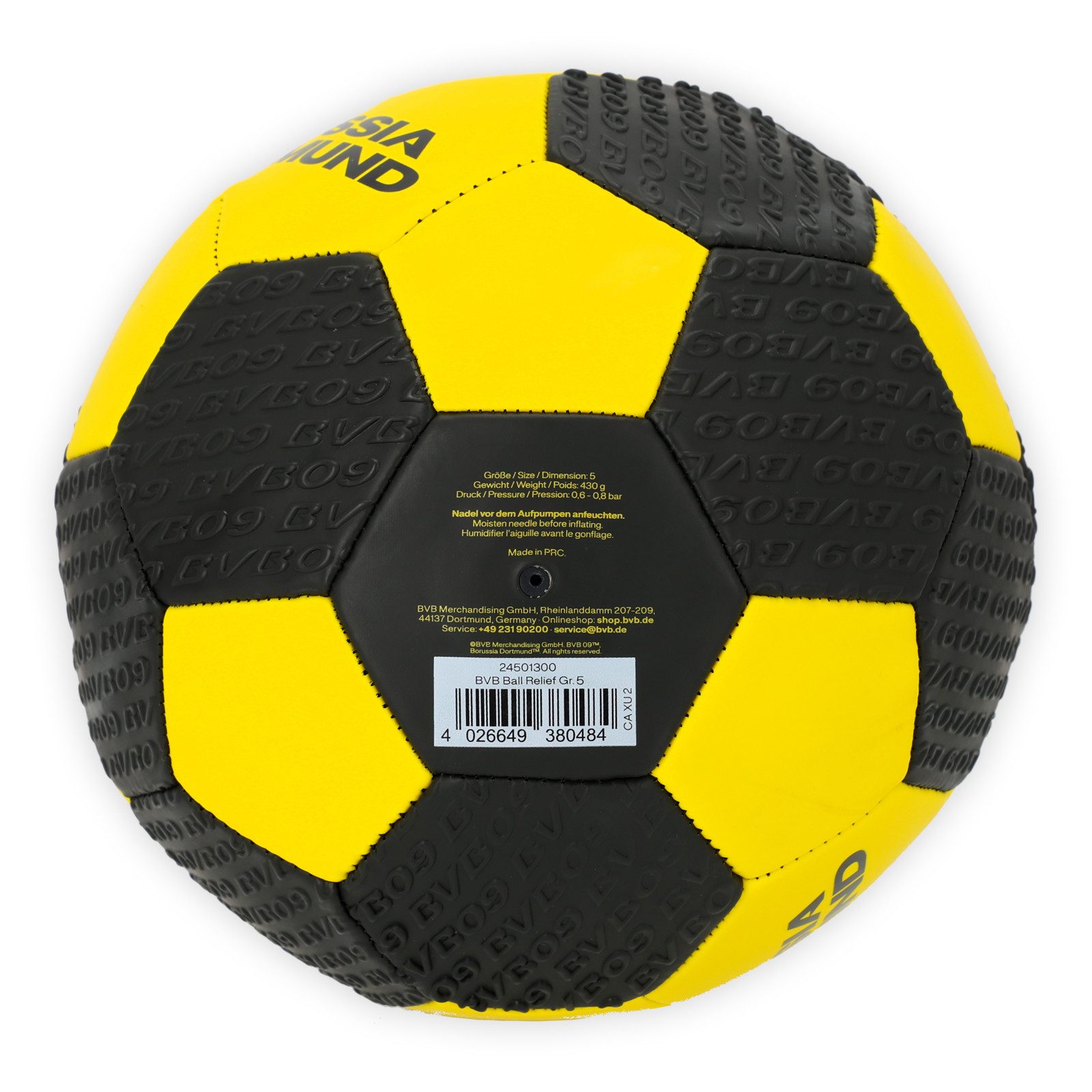 BVB Fußball BVB Ball Relief Gr. 5 (1-St)