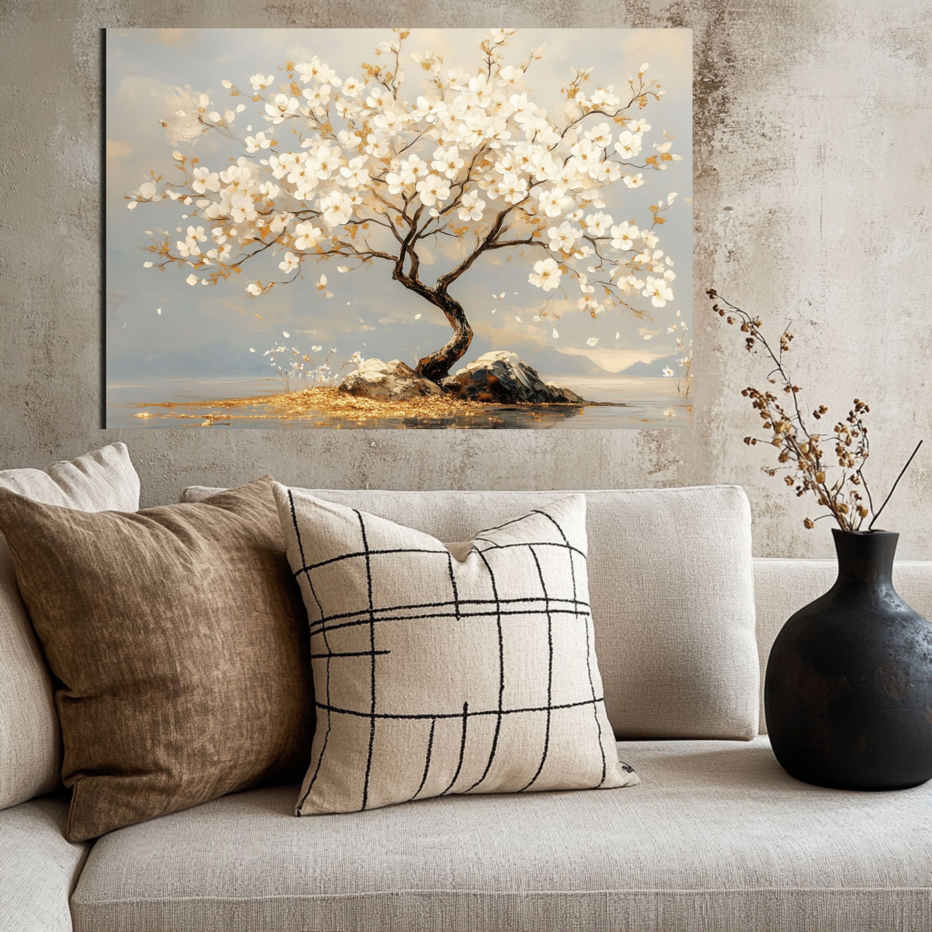DARO Design Leinwandbild Modern Abstrakt Wandbilder günstig online kaufen