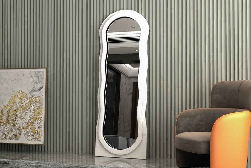Givayo Möbel Ganzkörperspiegel Luxe Standspiegel Ganzkörperspiegel mit MDF Rahmen Dekorativ 156x59
