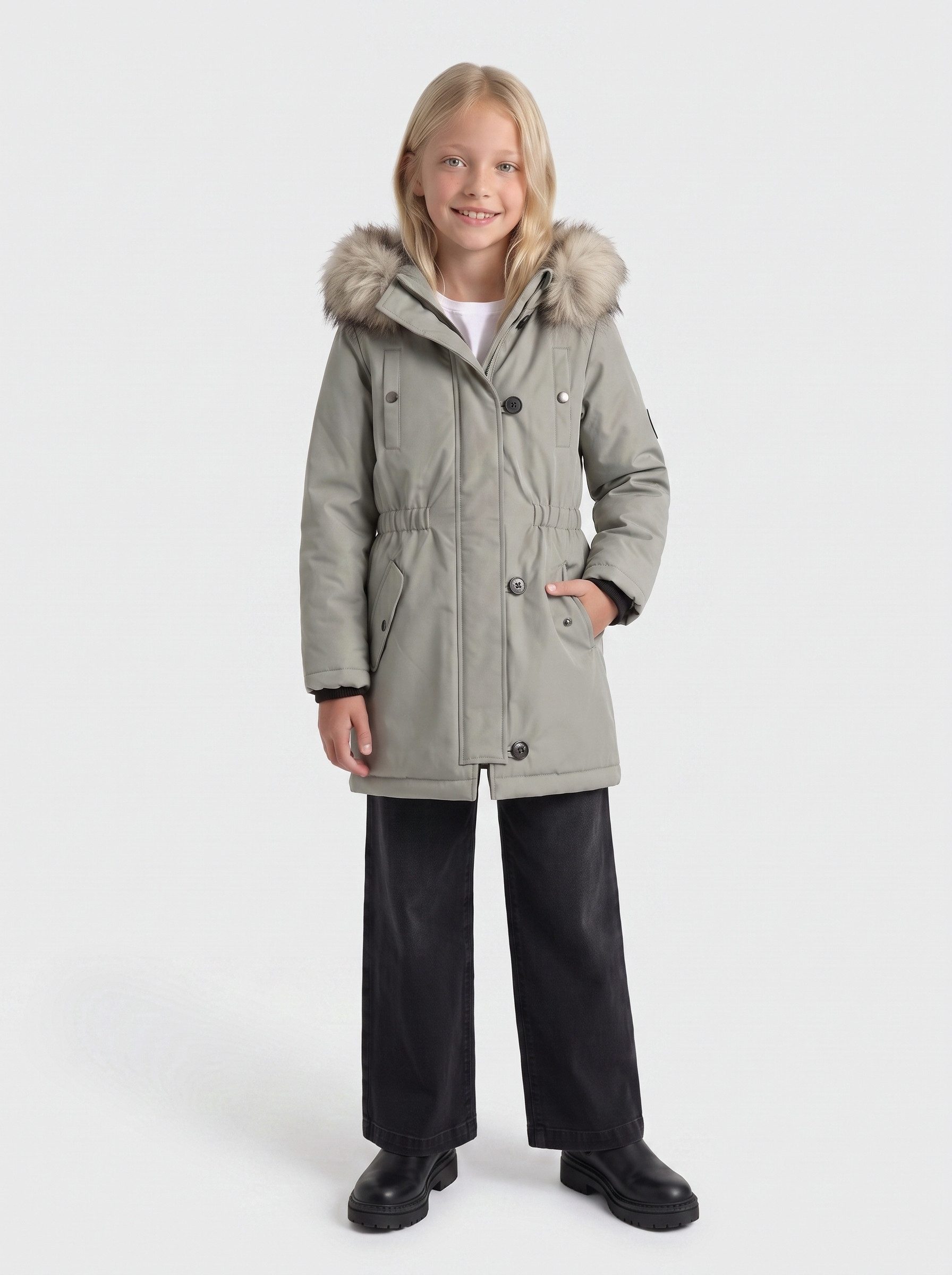 KIDS ONLY Parka KOGIRIS FUR PARKA OTW NOOS Kunstfaser, regular fit – Bild 2 von 5