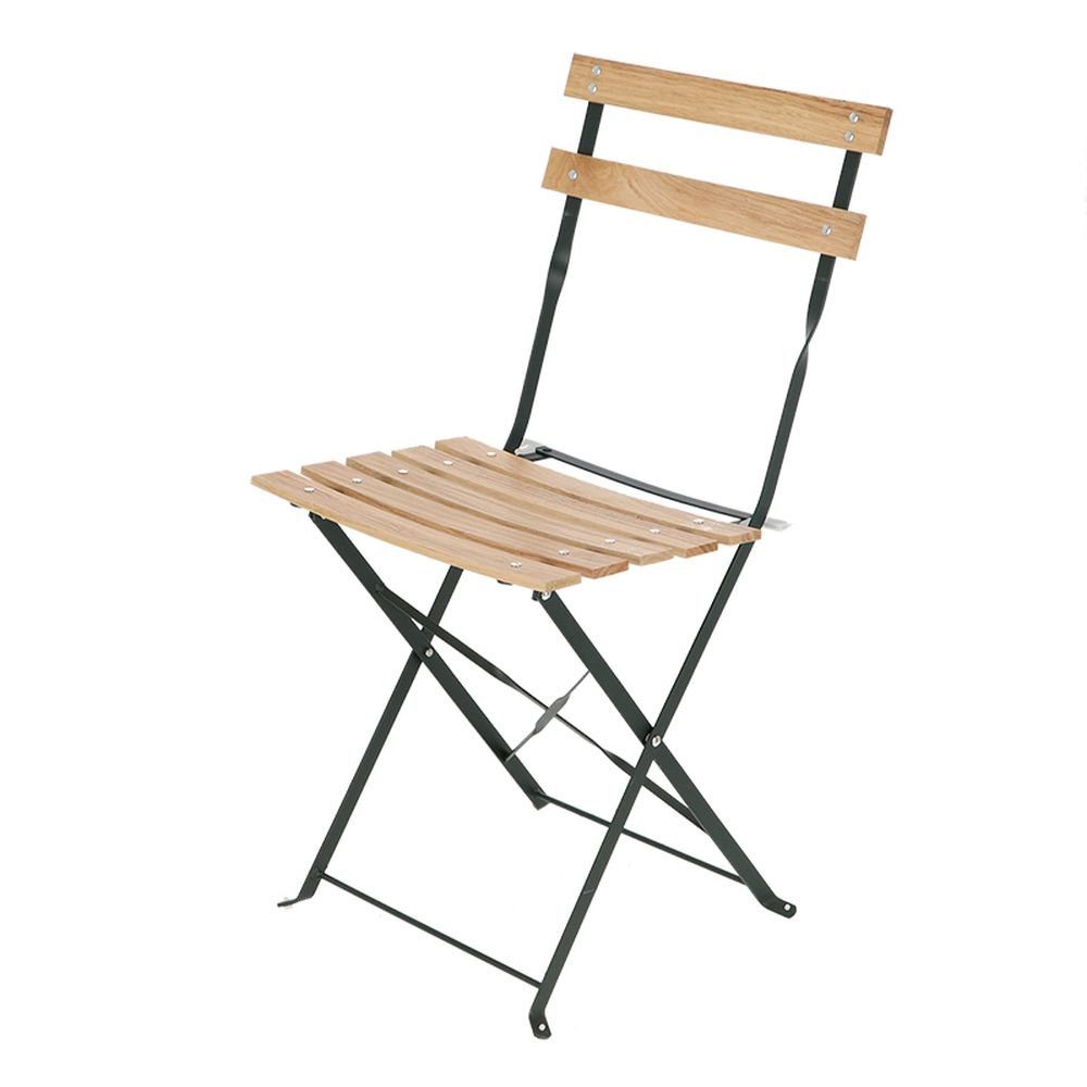 Rivanto Gartenstuhl (1 St), Gartenstuhl Bistro-Design, Stahlgestell, Sitzfläche 41 x 45, 5 cm | Stühle