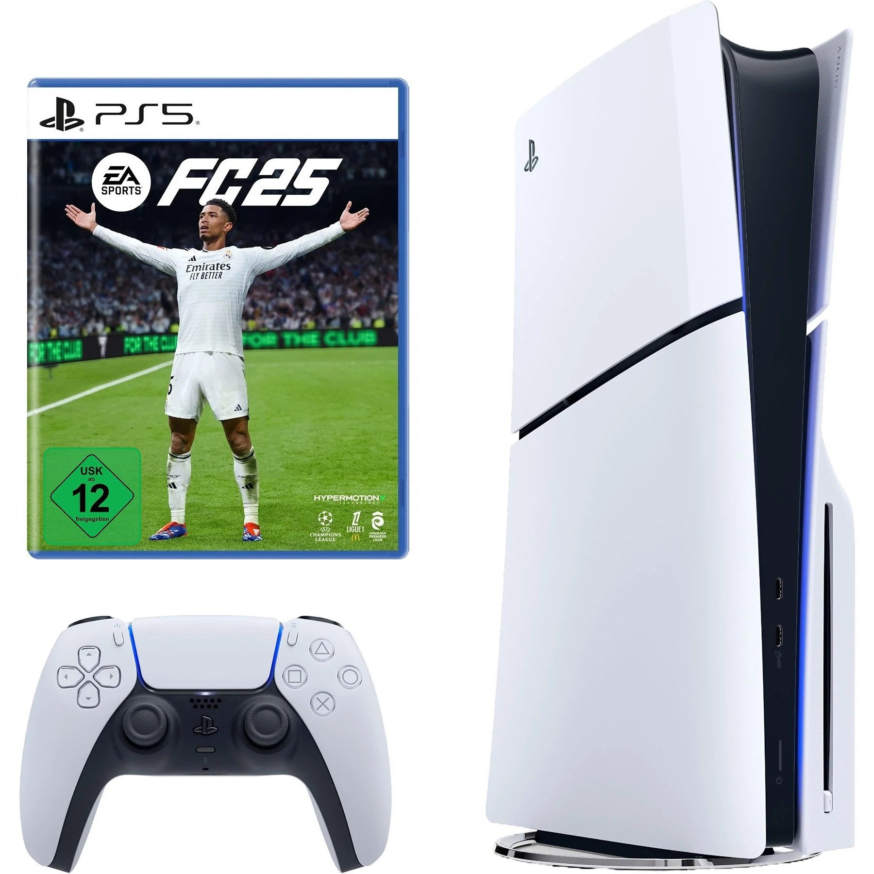 PlayStation 5 Slim Konsole + EA SPORTS FC 25 Bundle Set