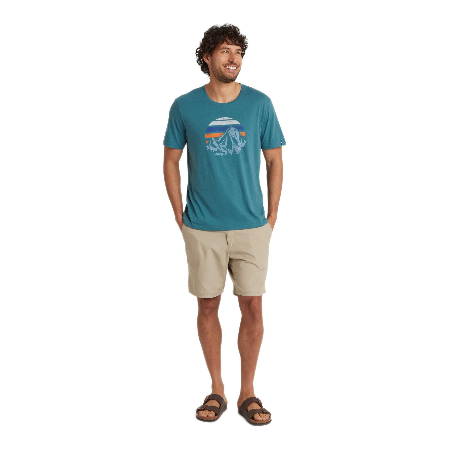 Sherpa Kurzarmshirt BALI RETRO SUNSET TEE Herren