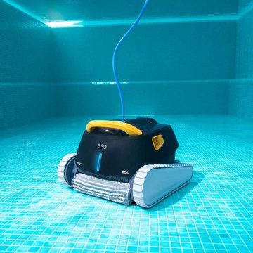 maytronics Poolroboter Dolphin E50i, (Set), für Boden-/ Wand-/ Wasserlinienreinigung