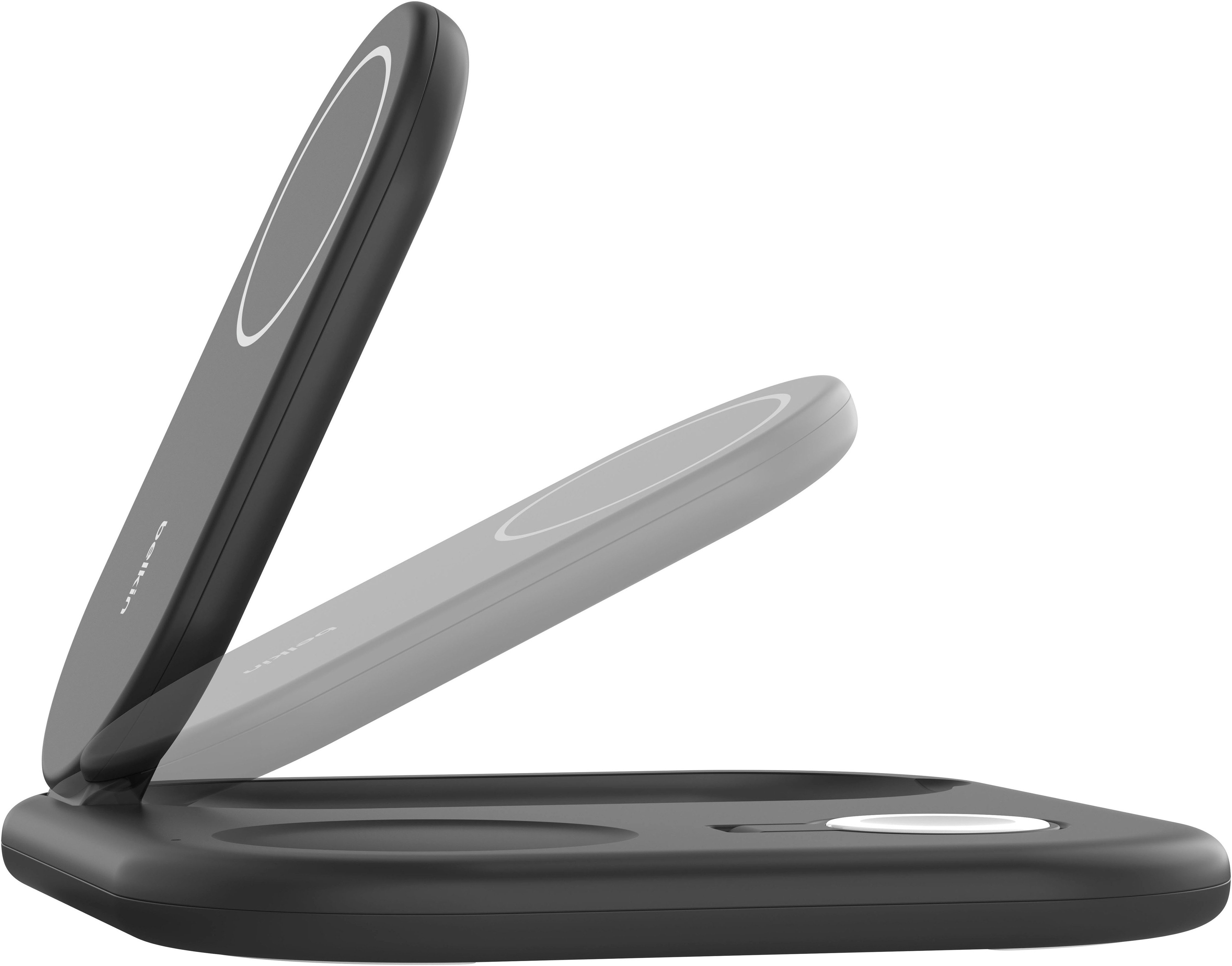 Belkin BoostCharge 3-in-1 15 W magnetisch, einklappbar Wireless Charger (iPhone 17/Air, Pixelsnap, Apple Watch, AirPods)