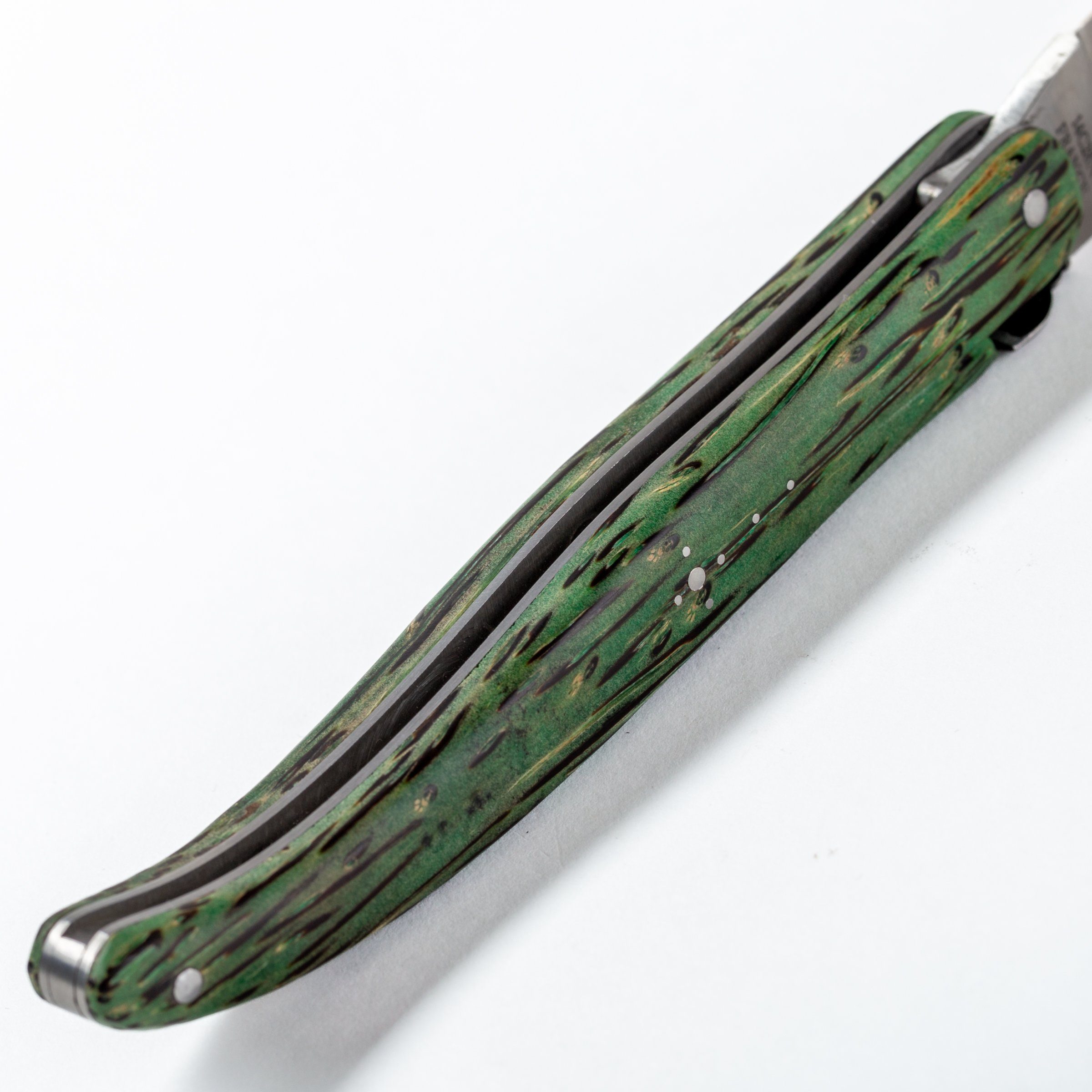 Taschenmesser in Frankreich mit Palmeholz 12cm Griff Village Taschenmesser Laguiole Laguiole
