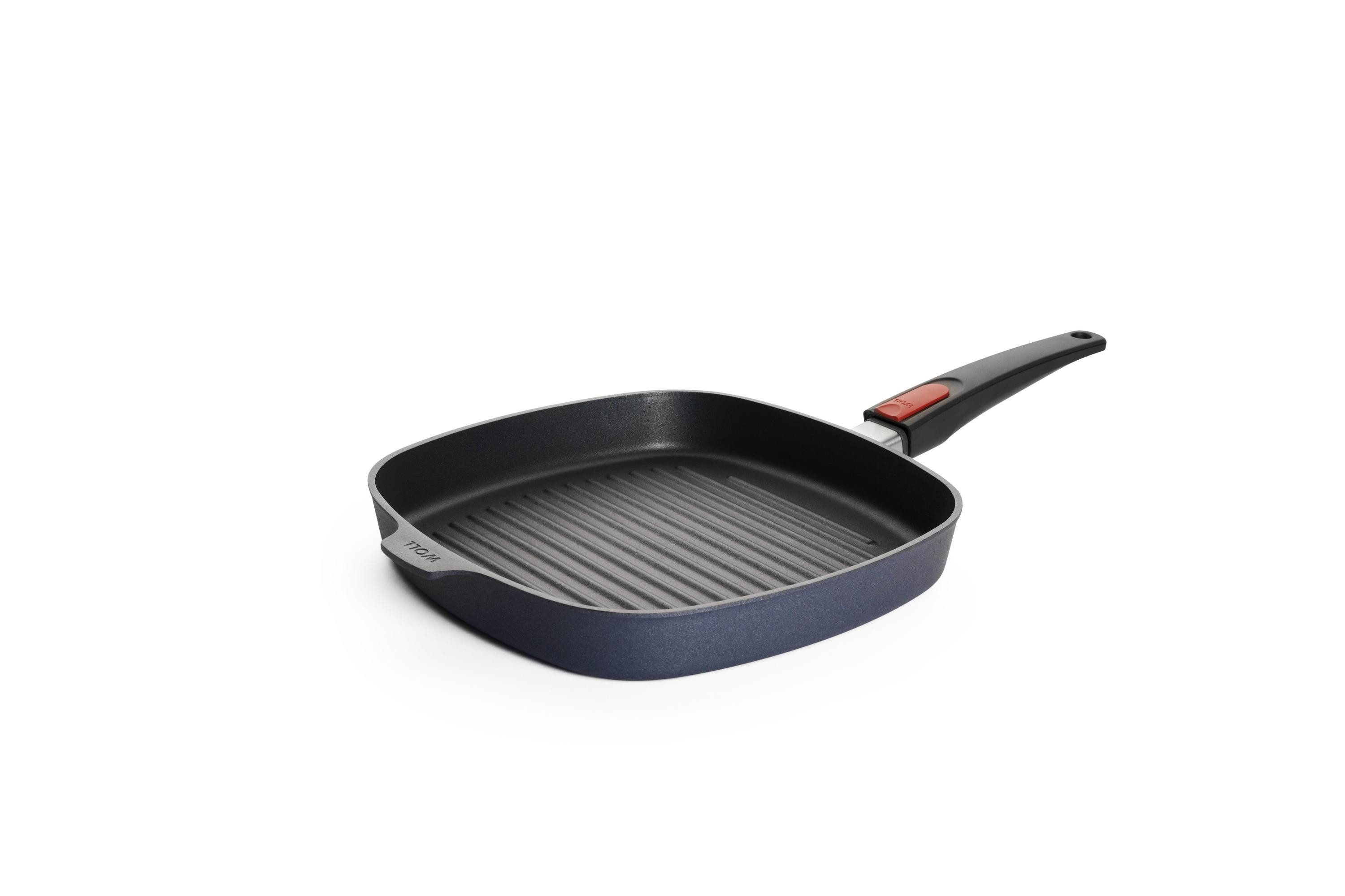 WOLL Grillpfanne MADE IN GERMANY - Diamond Lite, Aluminiumguss, 28x28 cm, Induktion