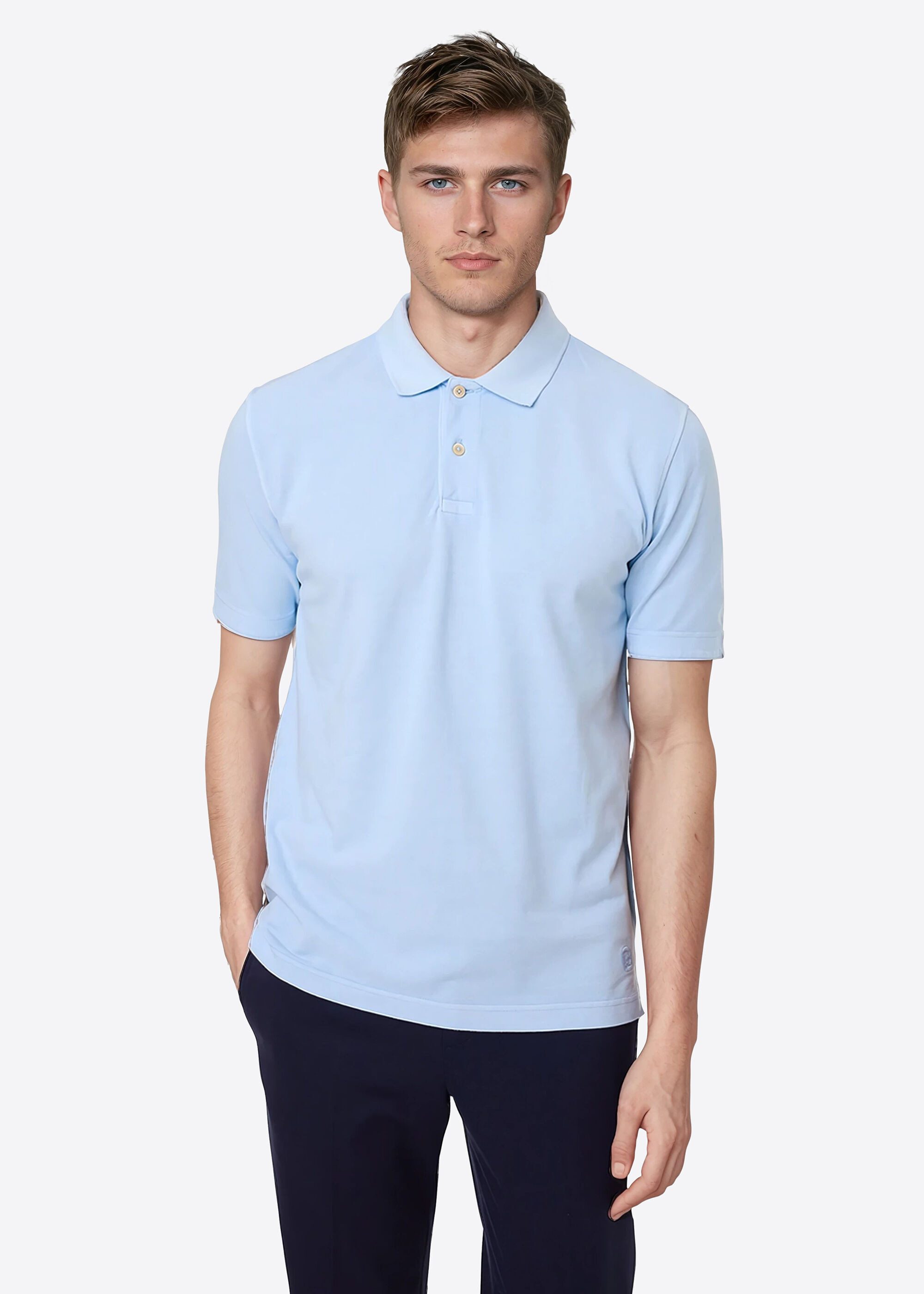 Pierre Cardin Poloshirt (1-tlg) mit kurzer günstig online kaufen