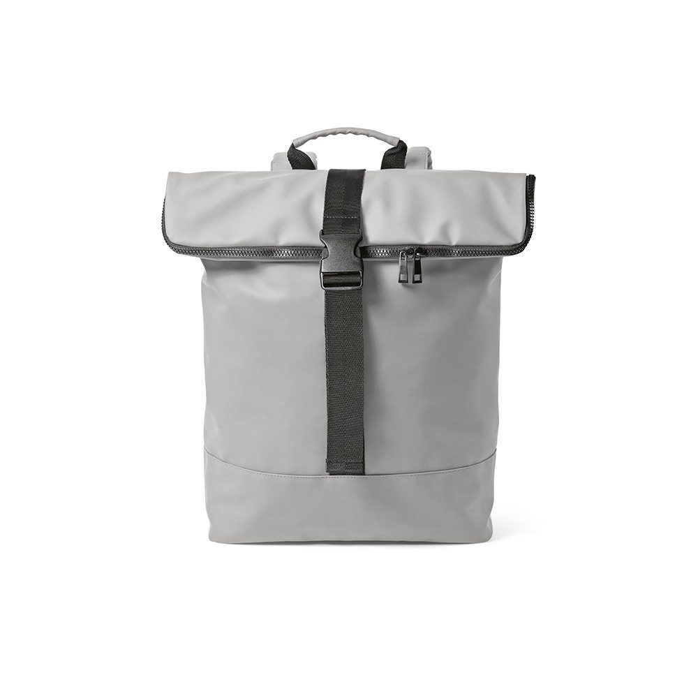 CABBEL Rucksack Rucksack 24L Laptop 17 Zoll nachhaltig rPET 0,53 kg leicht robust (Rucksack, 1-tlg., Einzelartikel), Hellgrau, recyceltes Polyester, 59% rPET, 24 Liter, 30x38x10 cm, 0,53