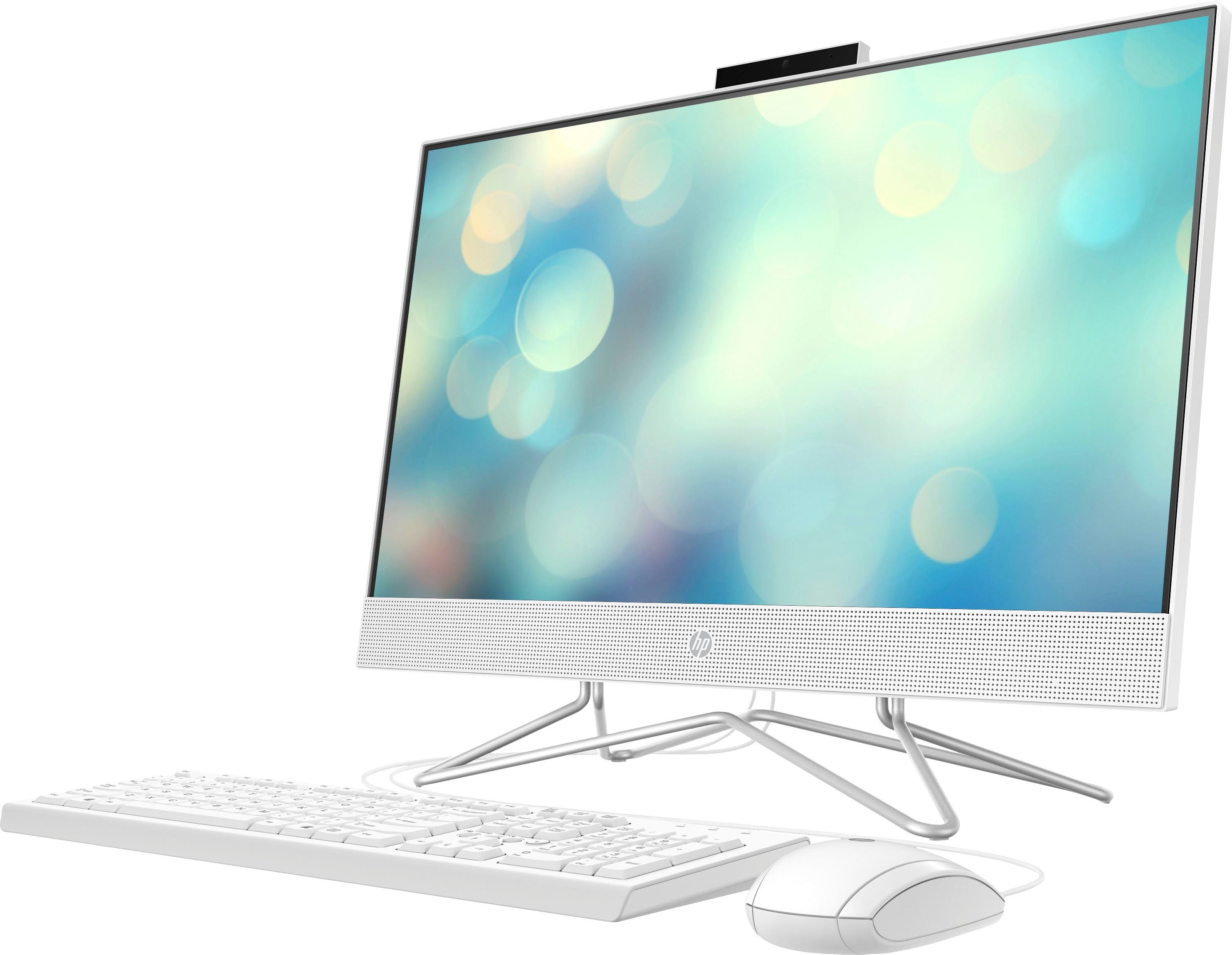 HP 24-df0200ng All-in-One PC Graphics 4 RAM, SSD, J4025, Celeron 256 UHD 600, (23,8 Intel® Luftkühlung) GB Zoll, GB