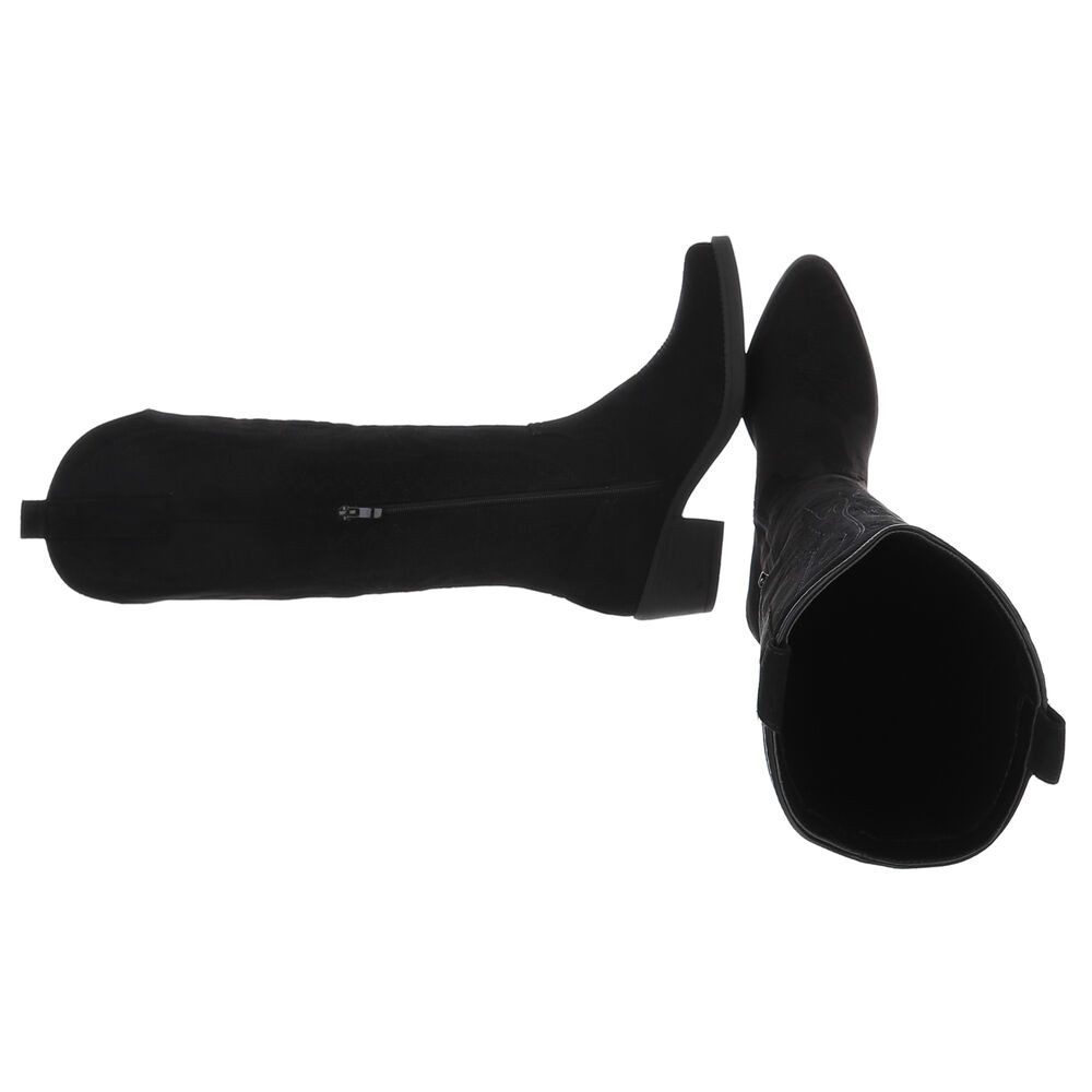 Ital-Design Elegante Damen-Stiefel mit Absatz für Alltag und Freizeit Weste günstig online kaufen