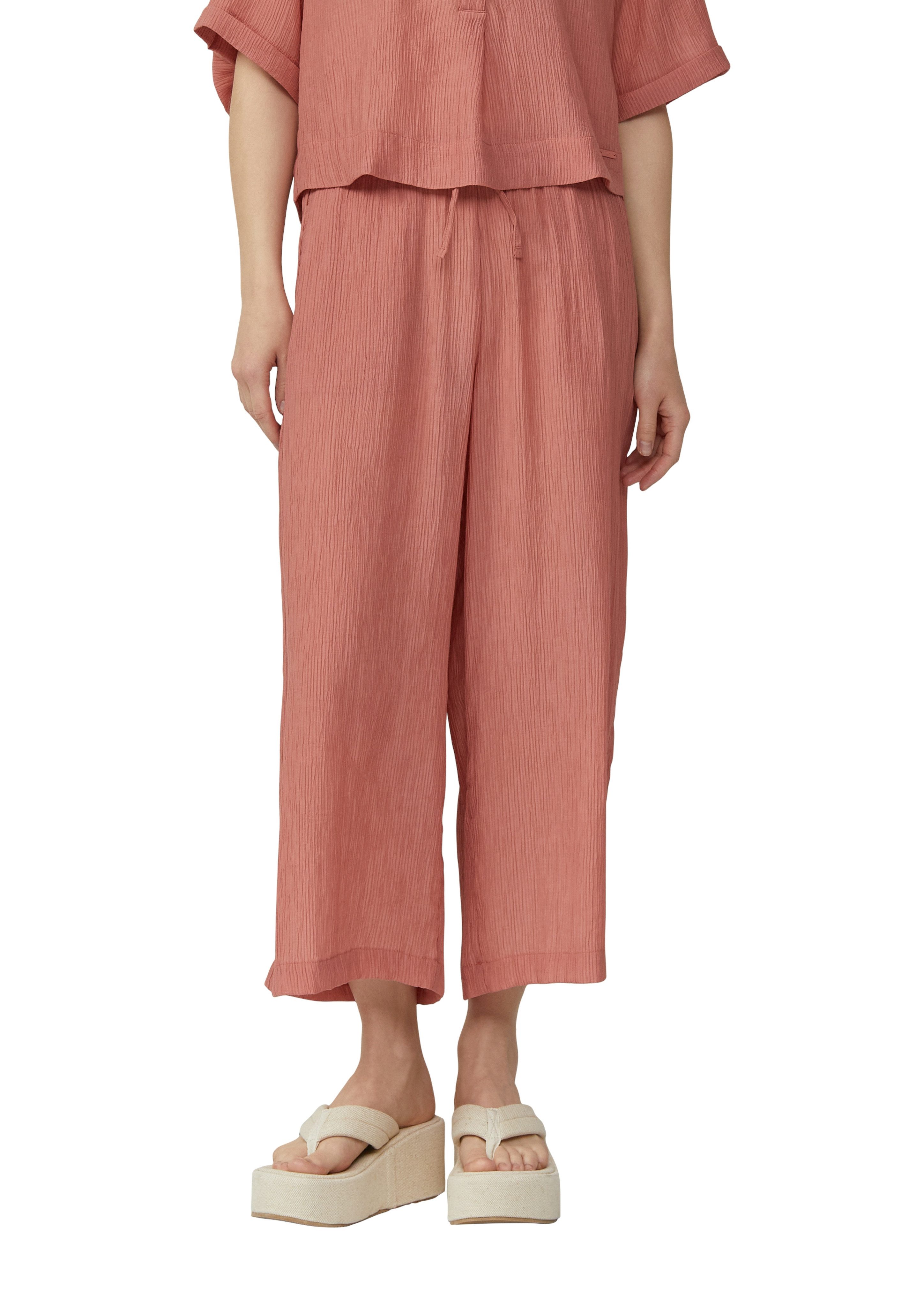 QS Culotte in Struktur-Optik günstig online kaufen