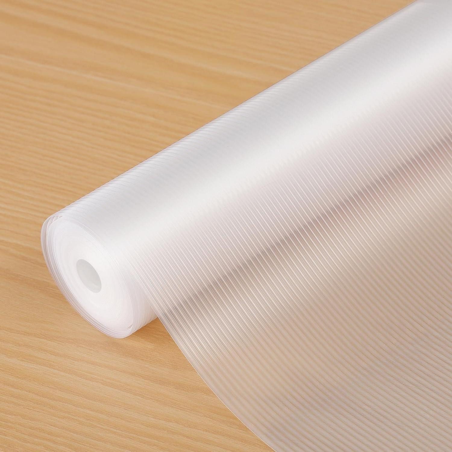 LuxusKollektion Schubladenmatte Regaleinlagen 61cm 6,1m Transparent, Gerippt 61B x 610L cm (1 St)