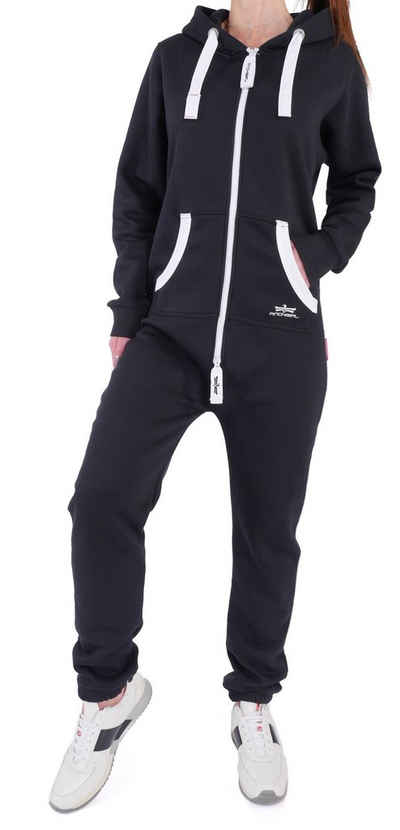 Finchgirl Jumpsuit FG18R Damen Jumpsuit Jogger Jogging Anzug Trainingsanzug Overall