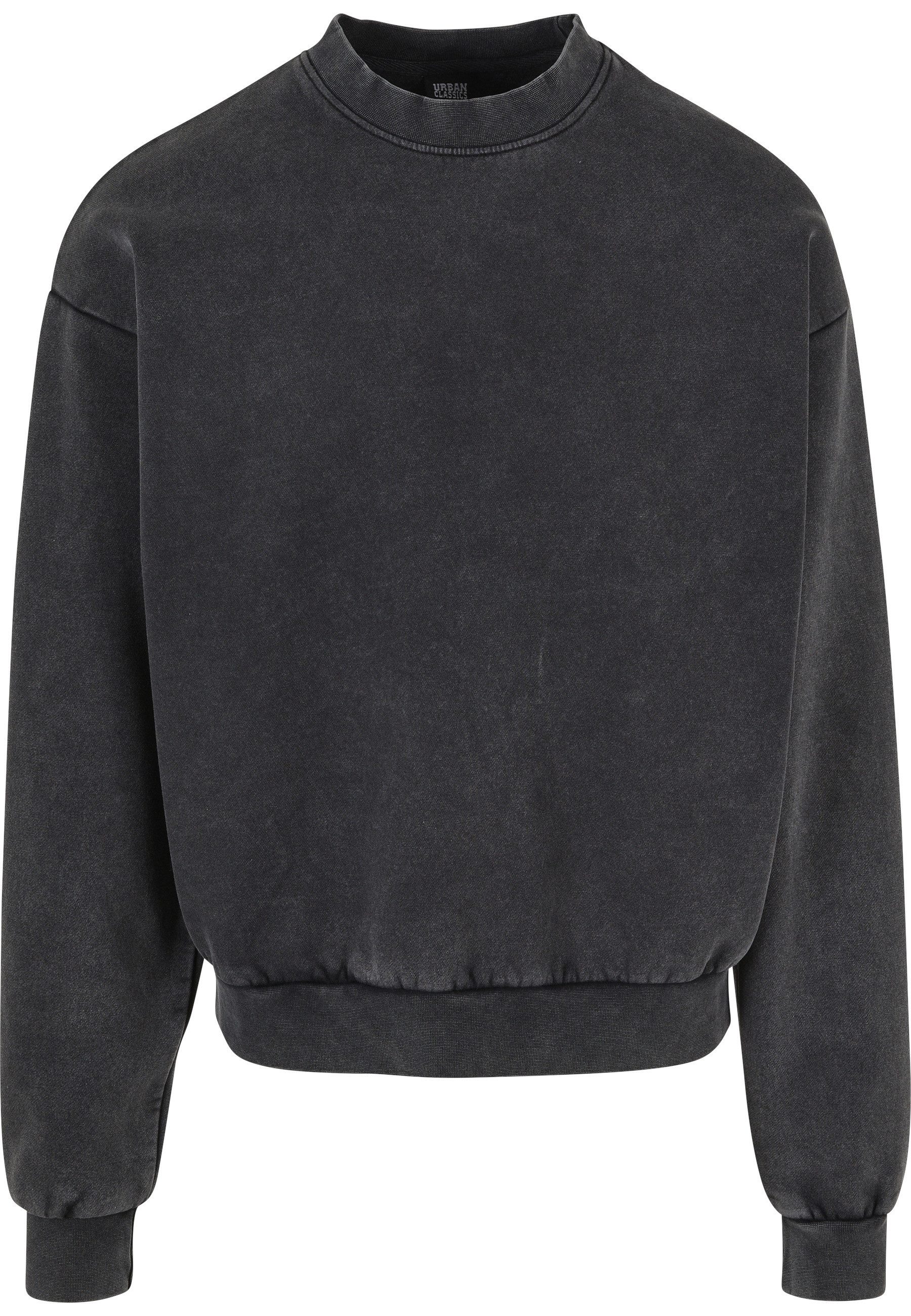 Rundhalspullover Urban Classics Herren Acid Washed Crew