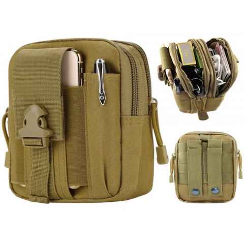 emeco Bauchtasche Outdoor Taktische Handy Gürteltasche Bauchtasche Armee Hüfttasche Spor (1-tlg)