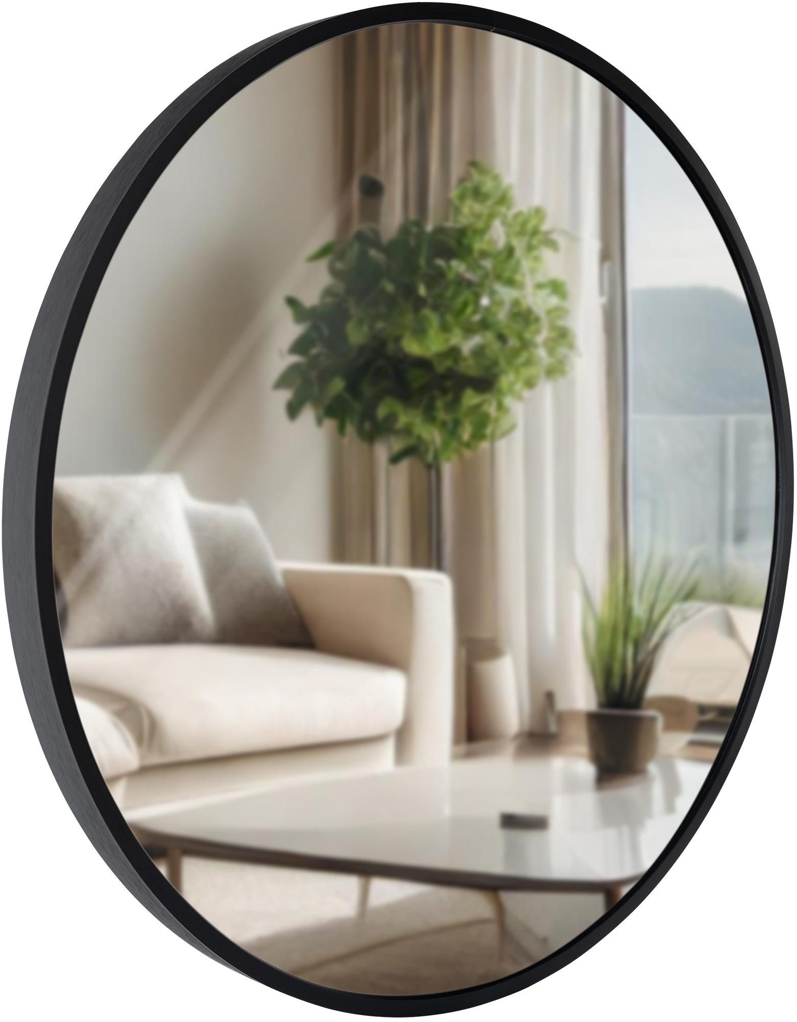 CLP Wandspiegel Elsie (1er), Rund, Modern, 30 / 45 / 60 / 80 cm Metallrahmen – Bild 4 von 5